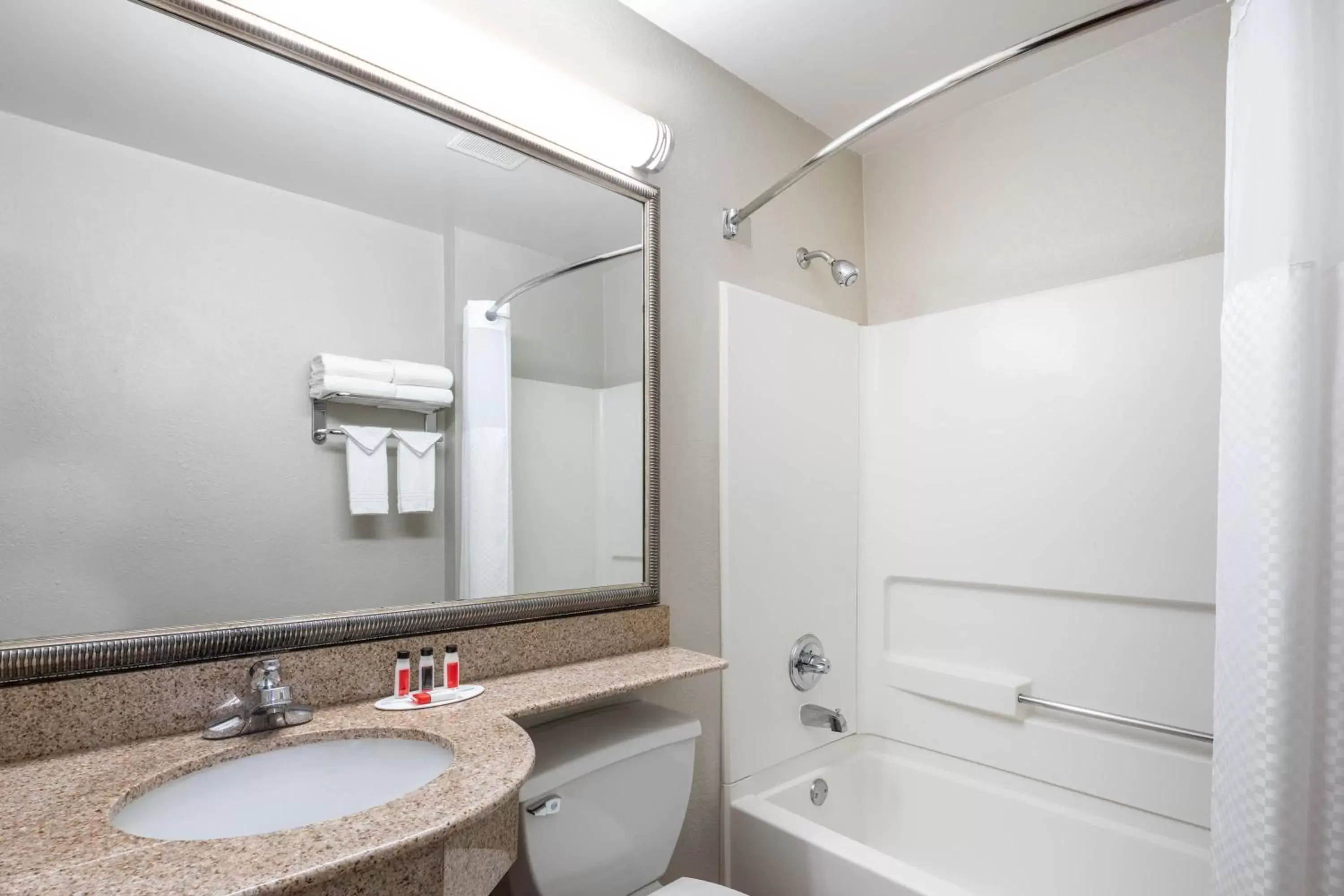 Bathroom in Microtel Inn & Suites by Wyndham Atlanta Buckhead Area