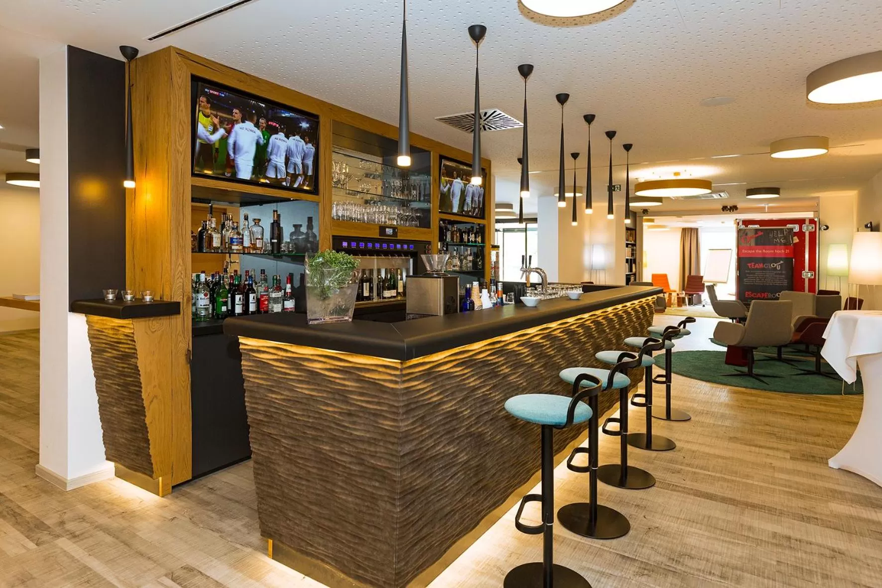 Lounge or bar in Hotel Schönbuch