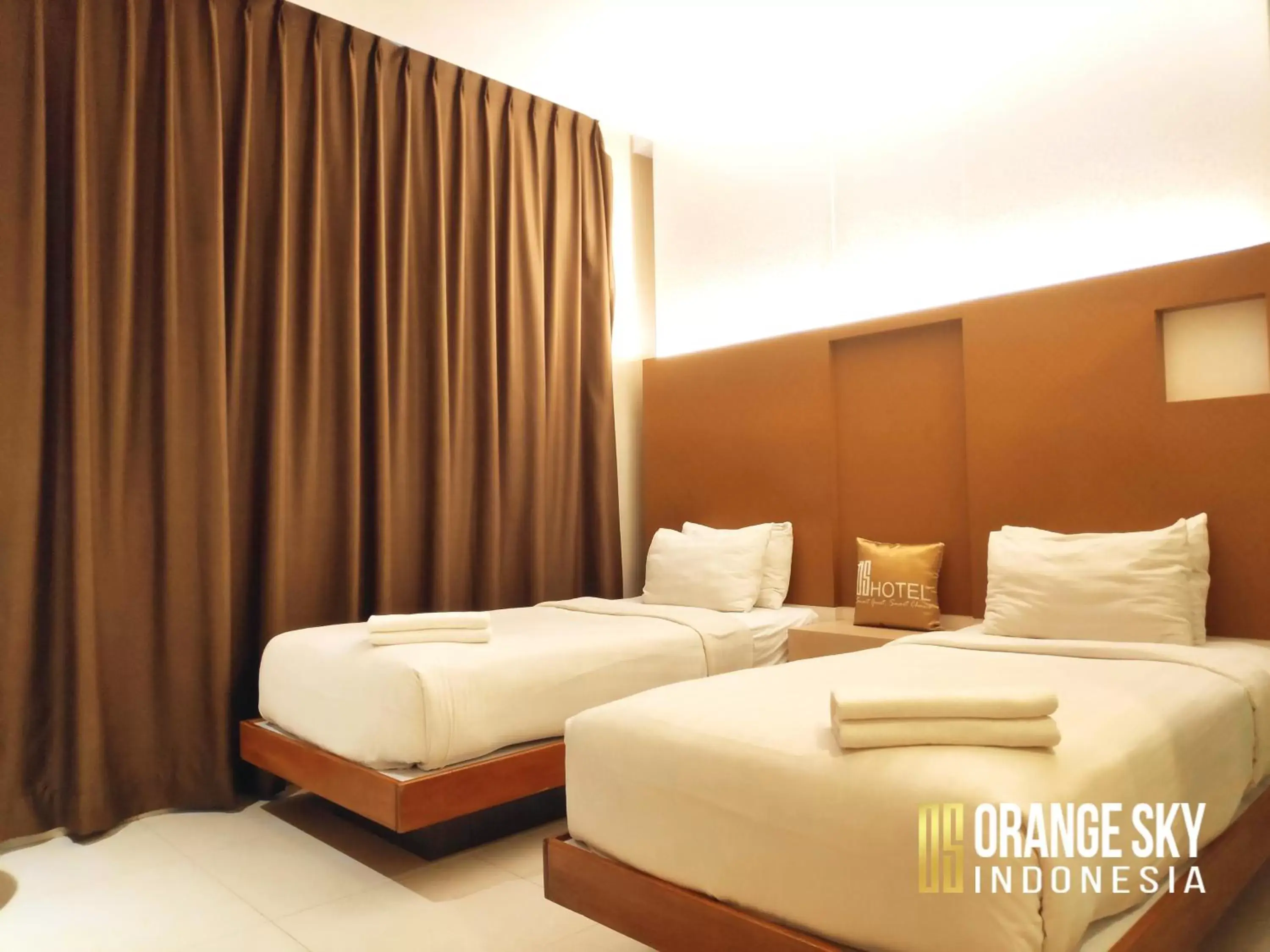 Bedroom, Bed in OS Hotel Airport Batam