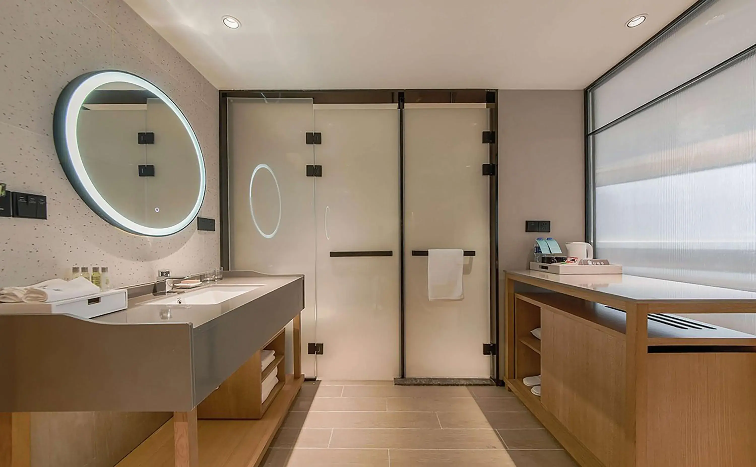 Bathroom in Hilton Garden Inn Nantong Xinghu