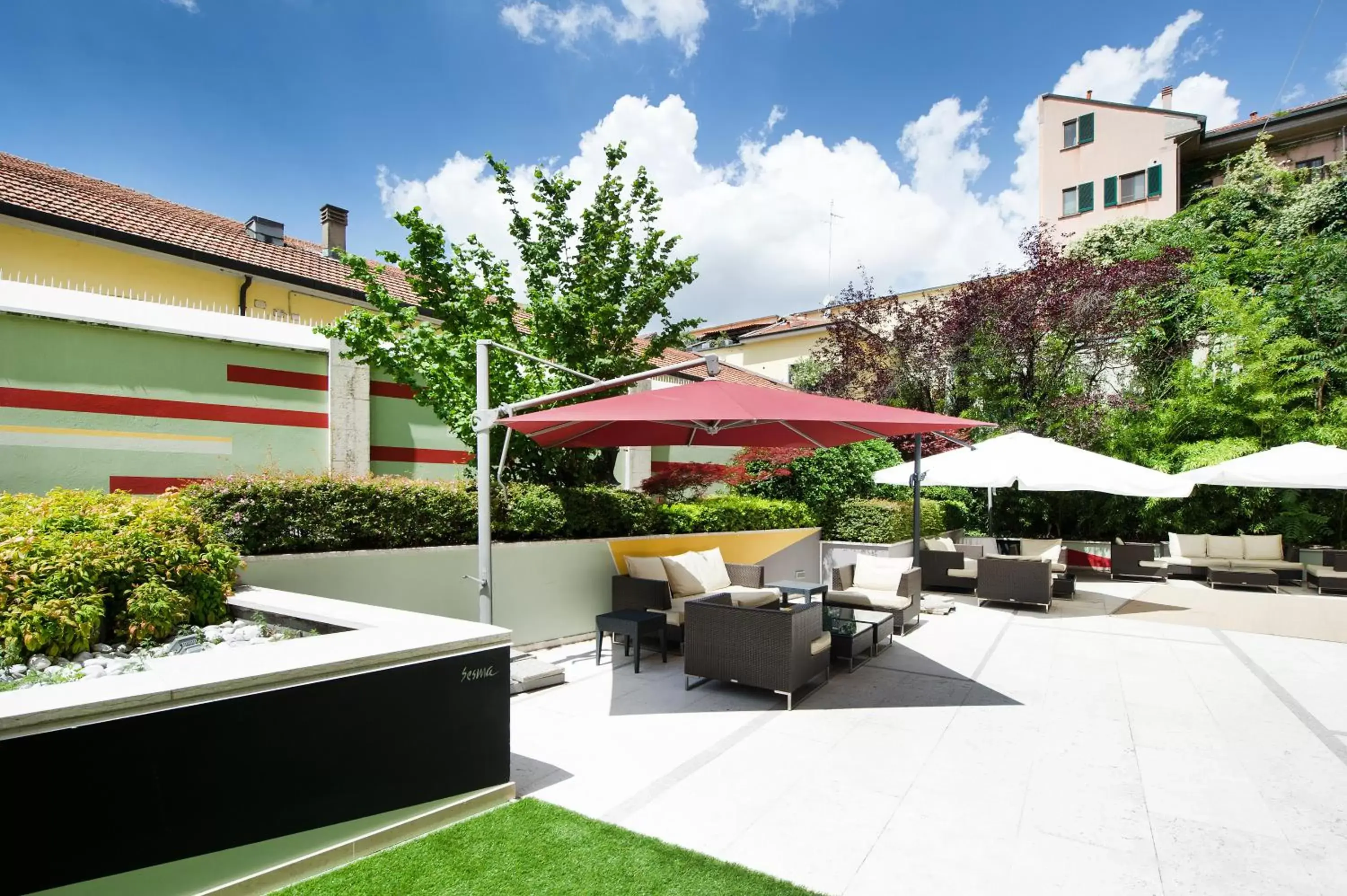 Garden in Art Hotel Navigli