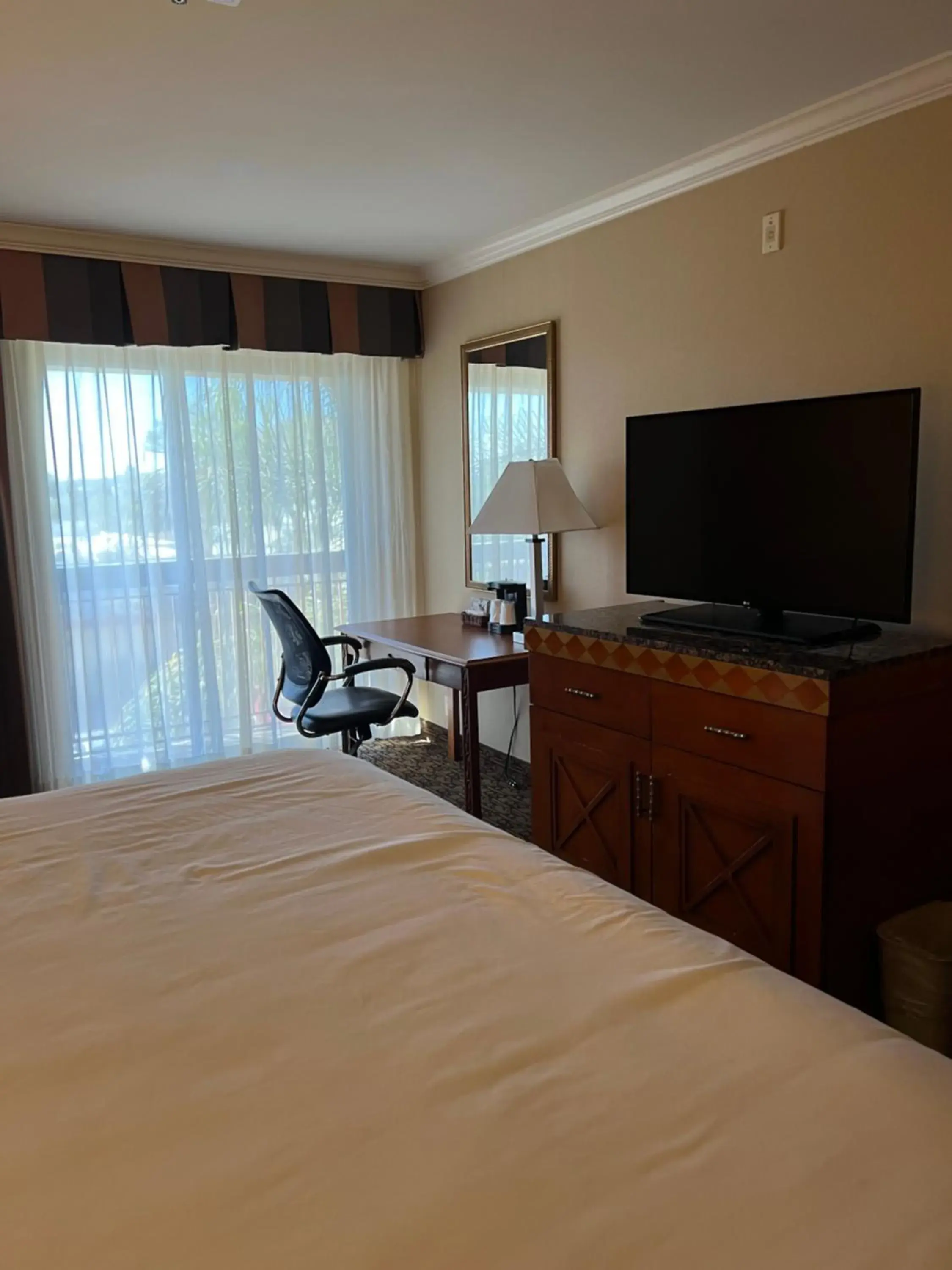 Bed, TV/Entertainment Center in Hotel XOLA 