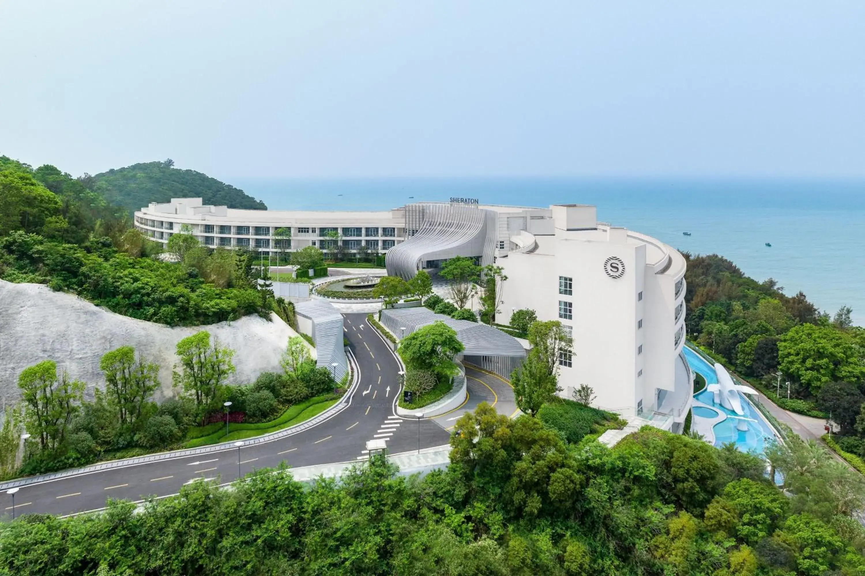 Property building, Bird's-eye View in Sheraton Beihai Resort