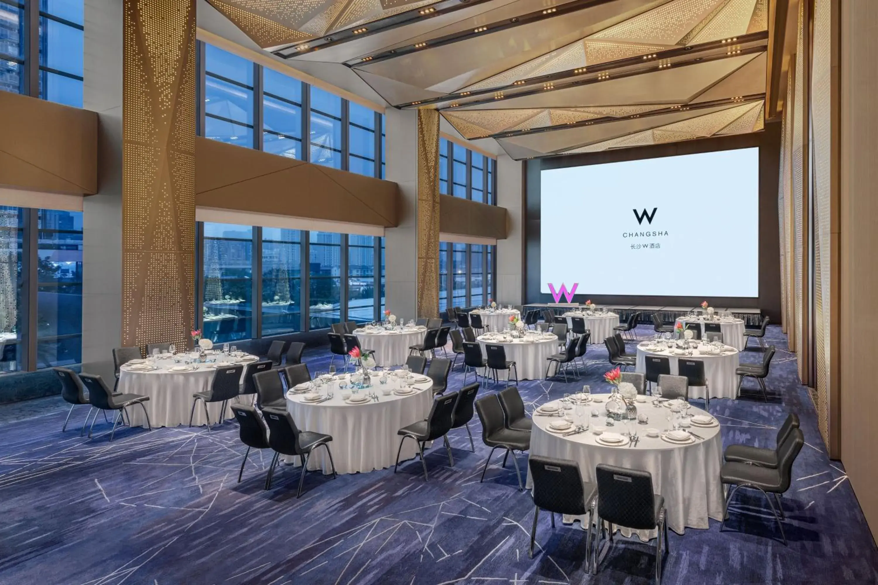 Meeting/conference room, Restaurant/Places to Eat in W Changsha