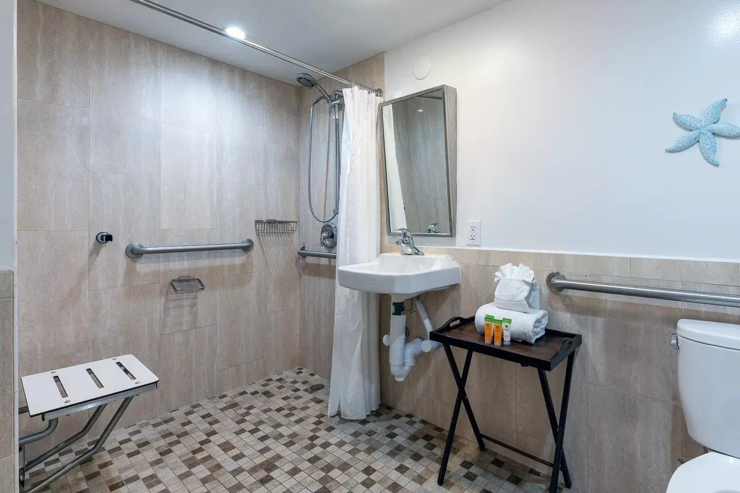 Bathroom in Rock Reef Resort