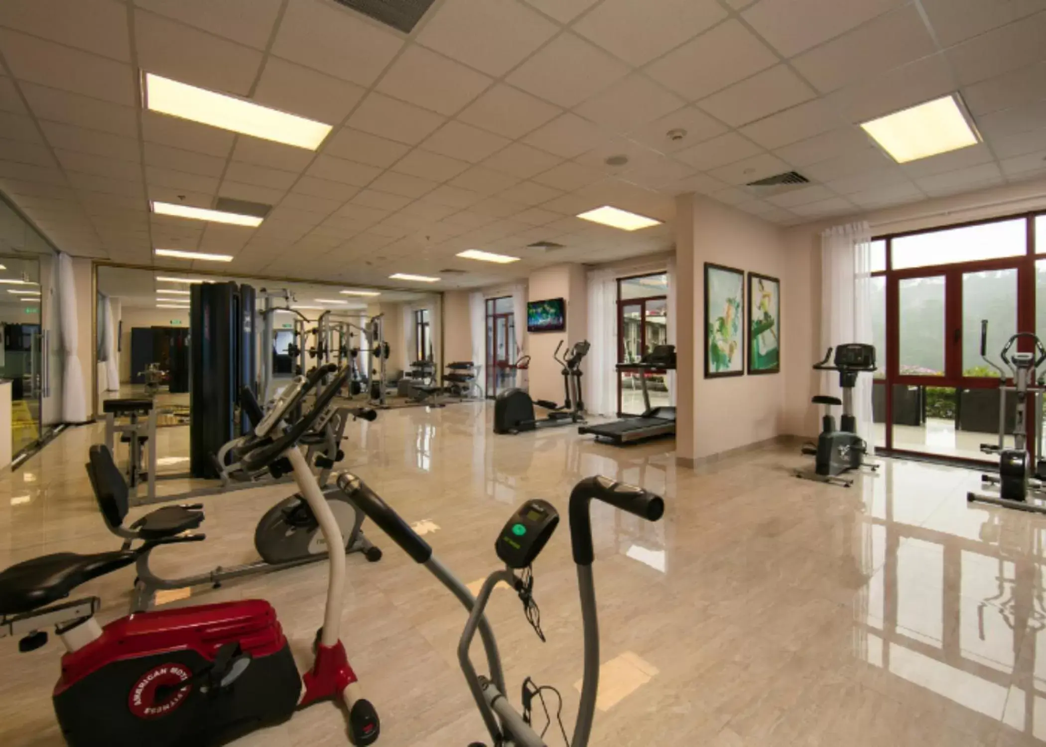 Fitness centre/facilities in Swiss-Belresort Tuyen Lam Fitness centre/facilities in Swiss-Belresort Tuyen Lam