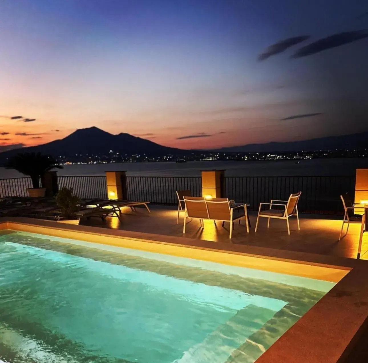 Swimming Pool in Grand Hotel La Panoramica