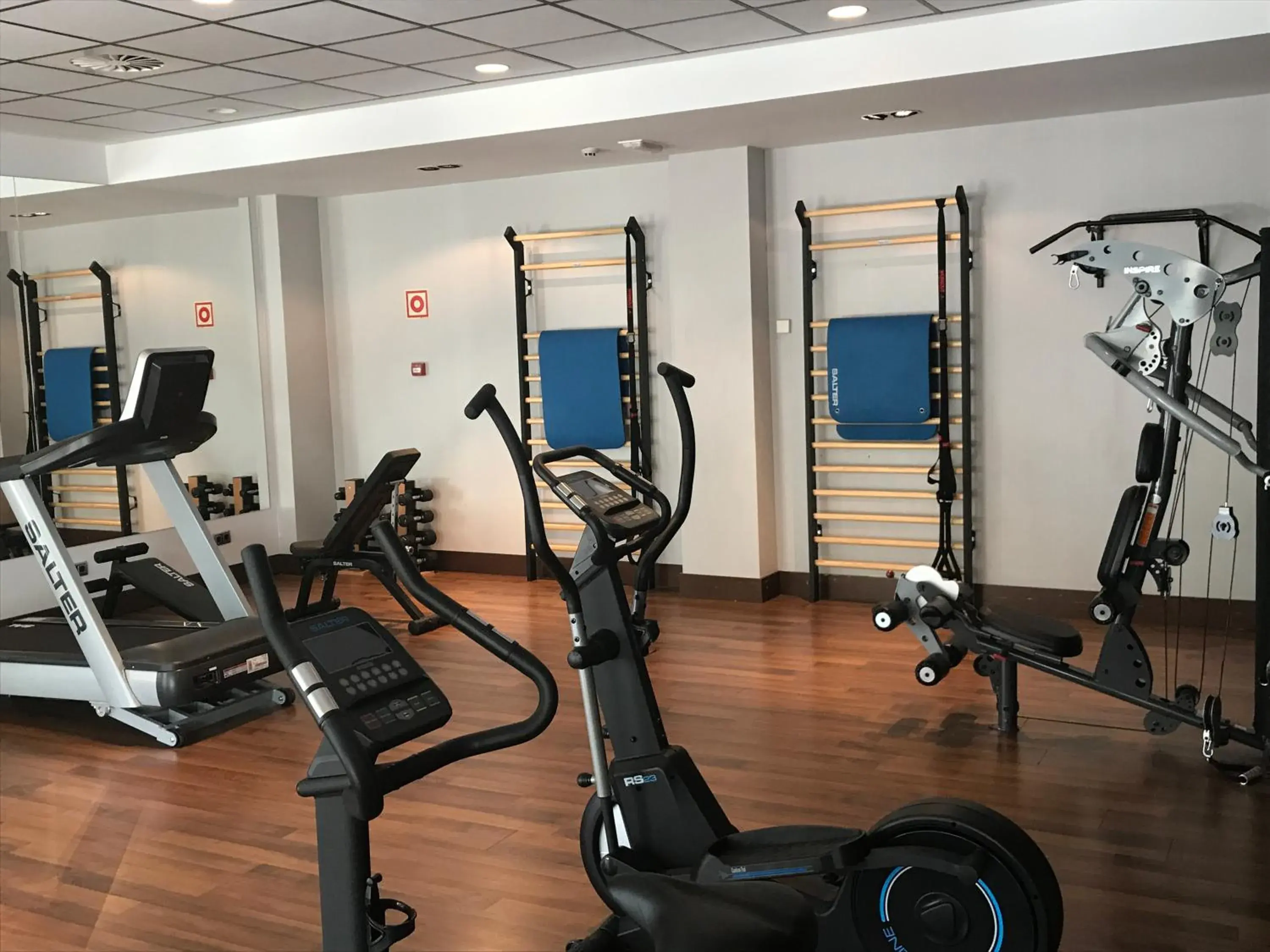 Fitness centre/facilities in TaCH Madrid Airport