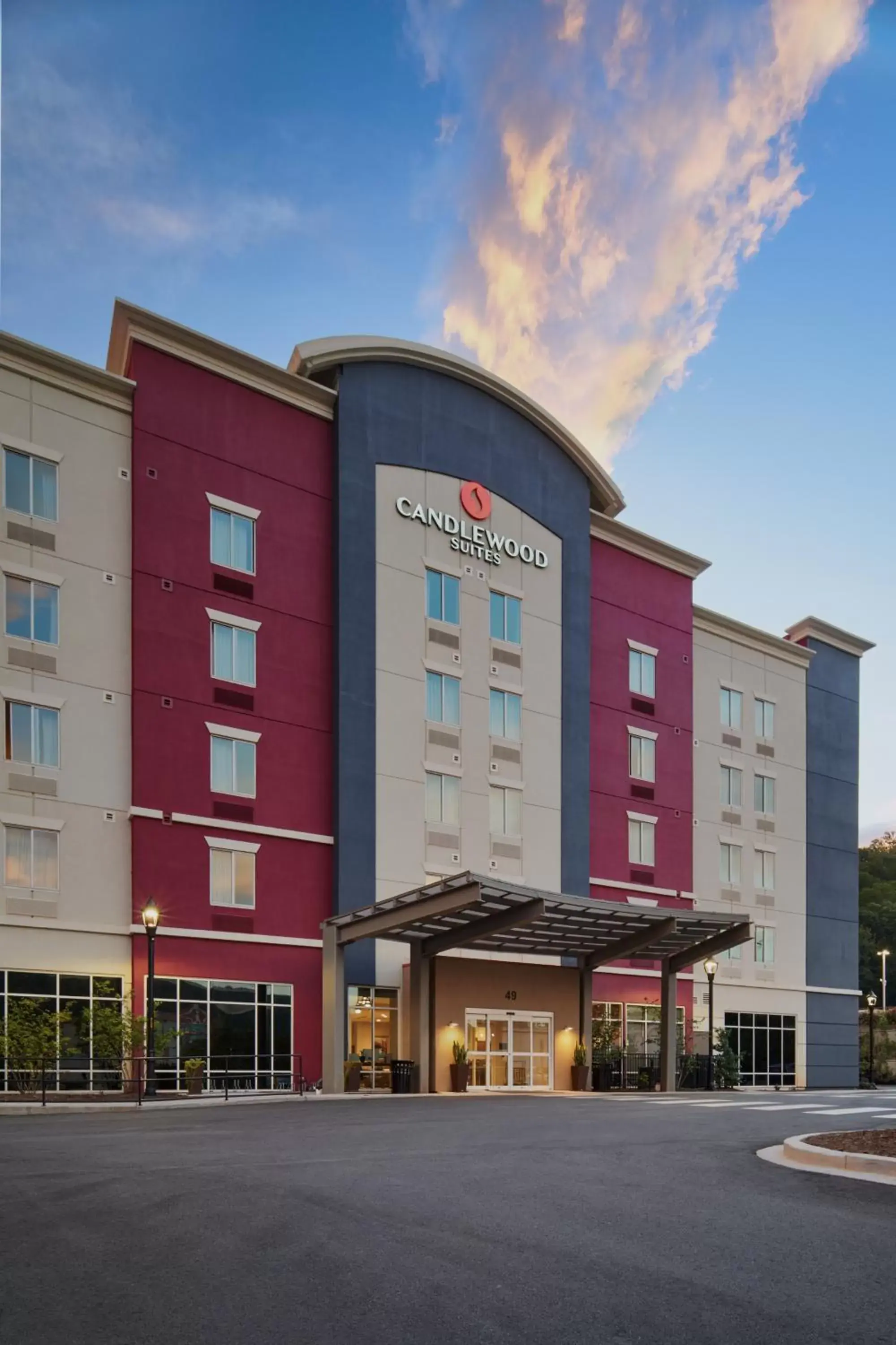 Property Building in Candlewood Suites - Asheville Downtown, an IHG Hotel