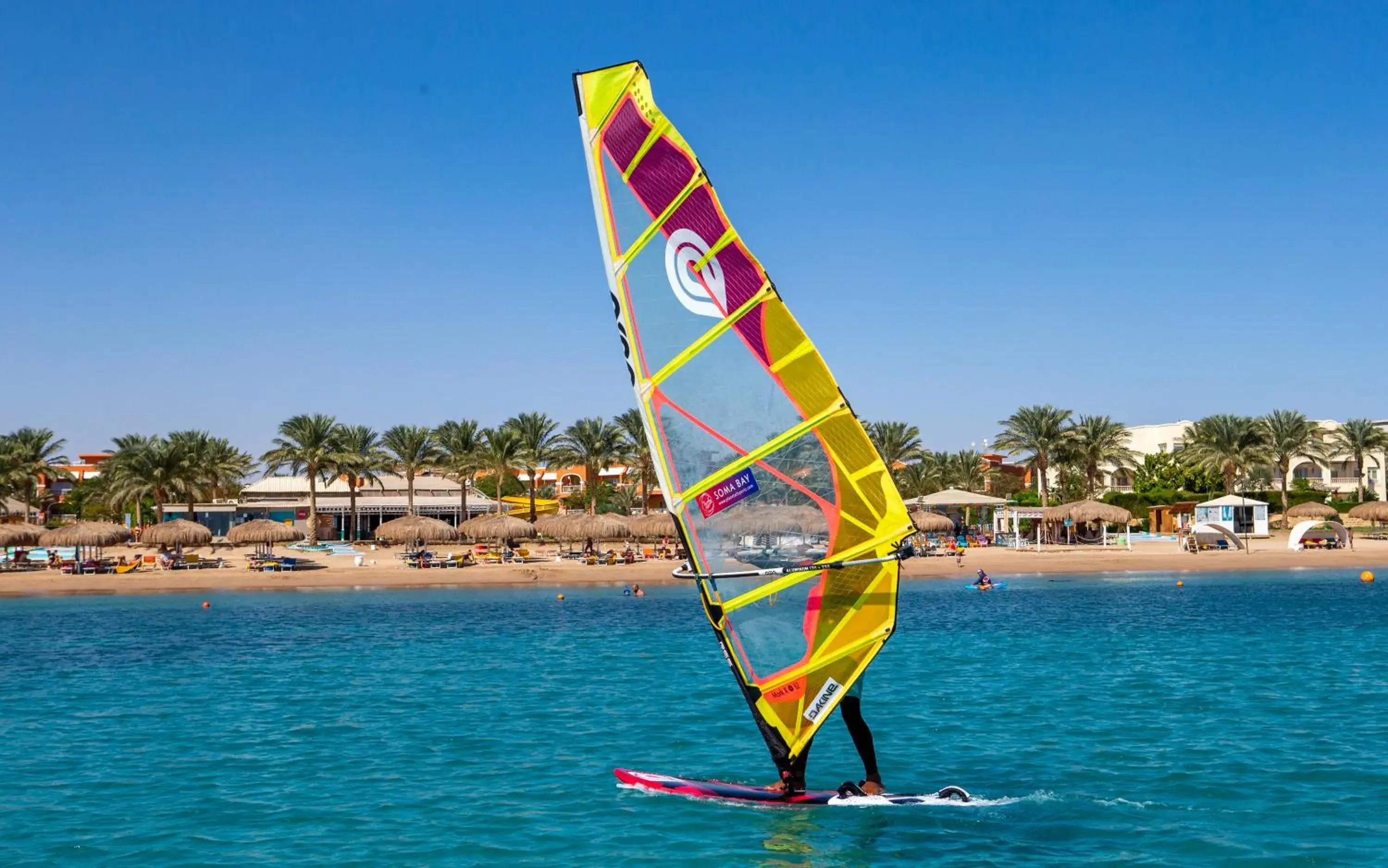 Property building, Windsurfing in Caribbean World Resort Soma Bay