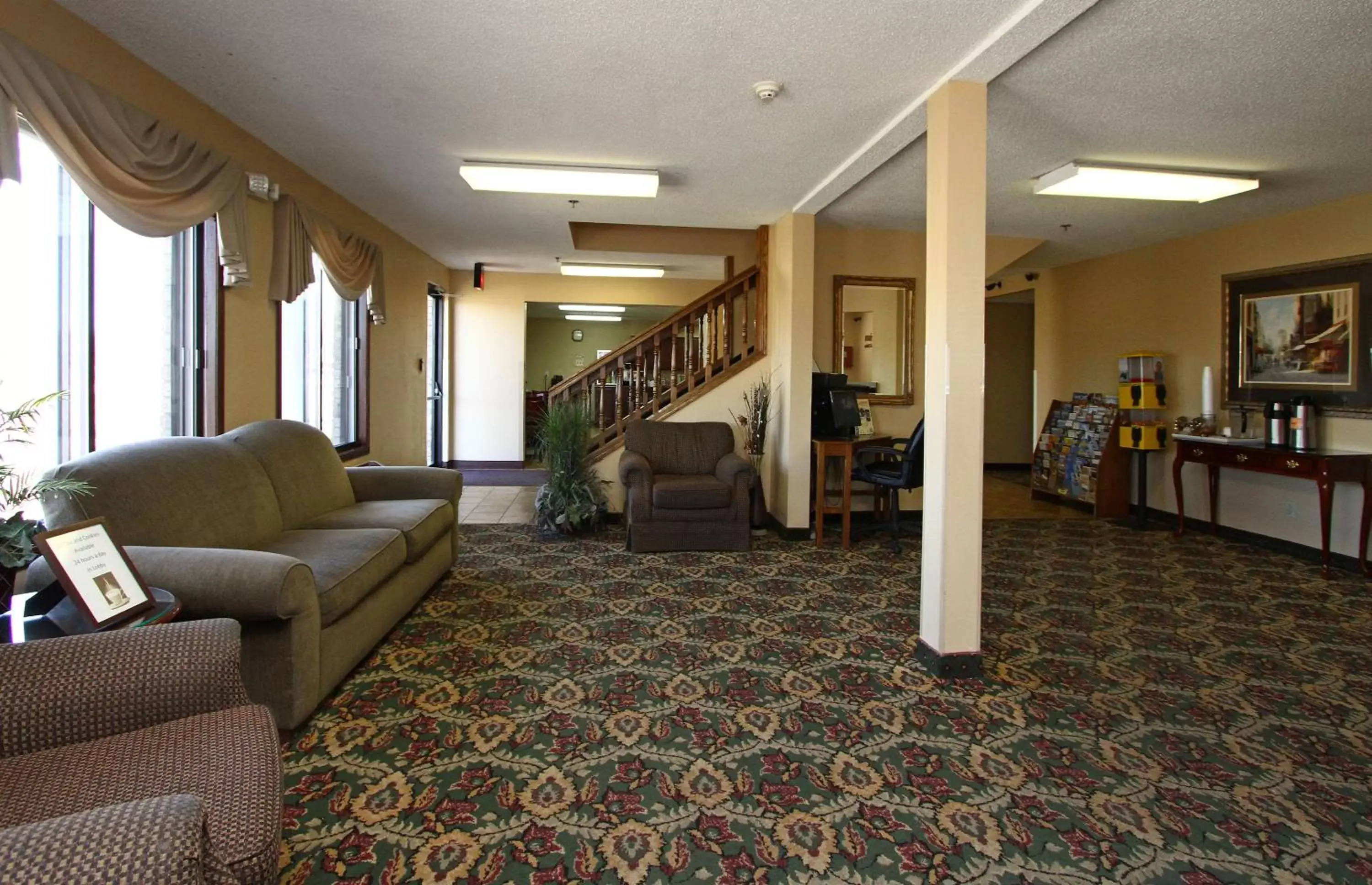 Lobby or reception, Lobby/Reception in New Victorian Inn & Suites Kearney