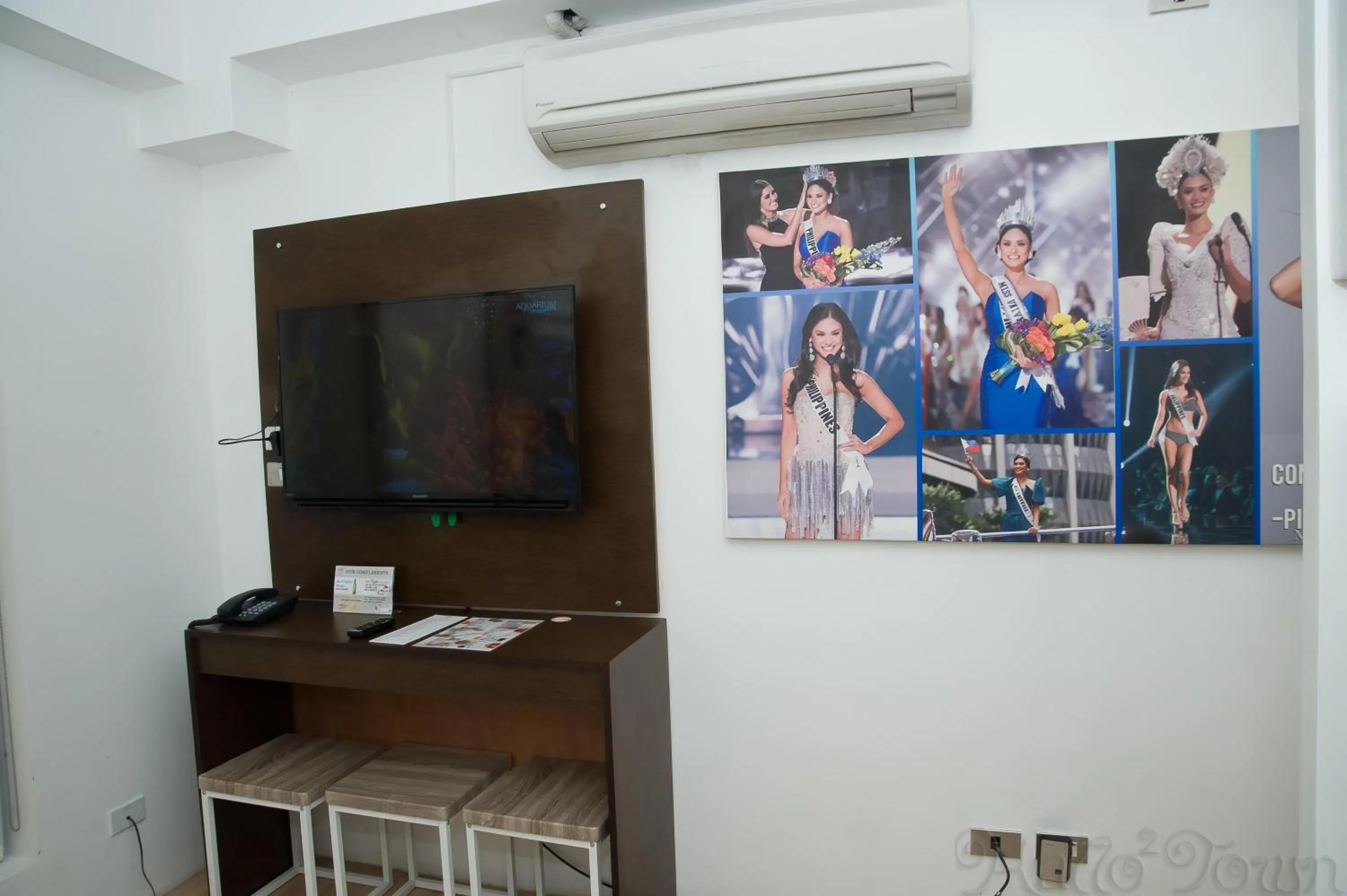 TV and multimedia in Heroes Hotel