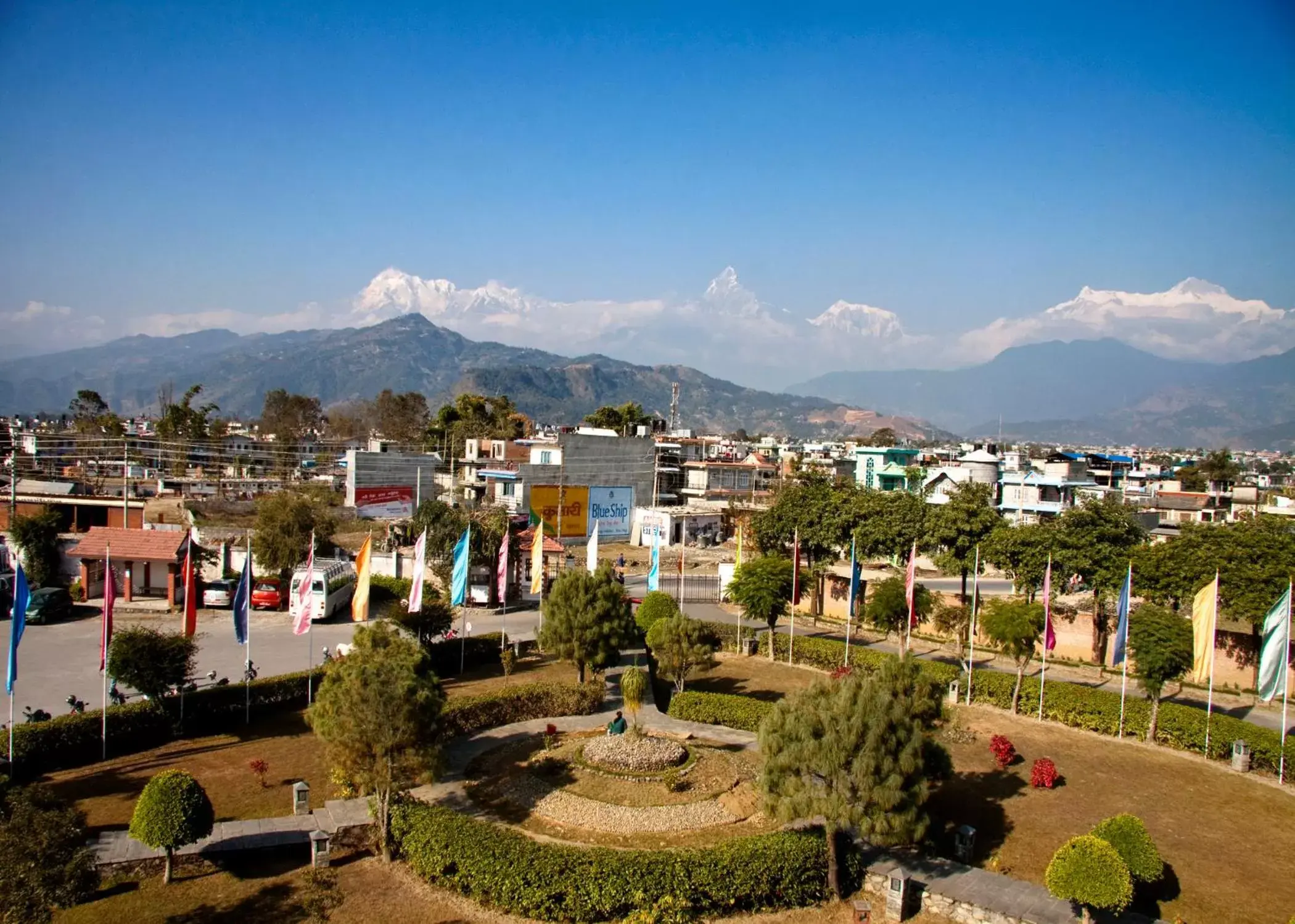 Property building in Hotel Pokhara Grande