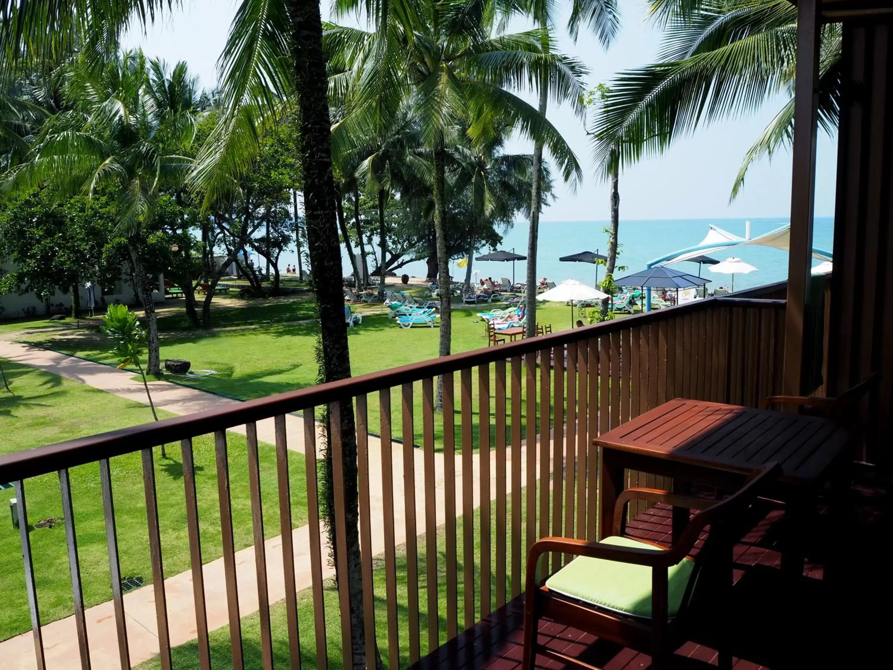 Balcony/Terrace in The Briza Beach Resort, Khao Lak SHA Extra Plus