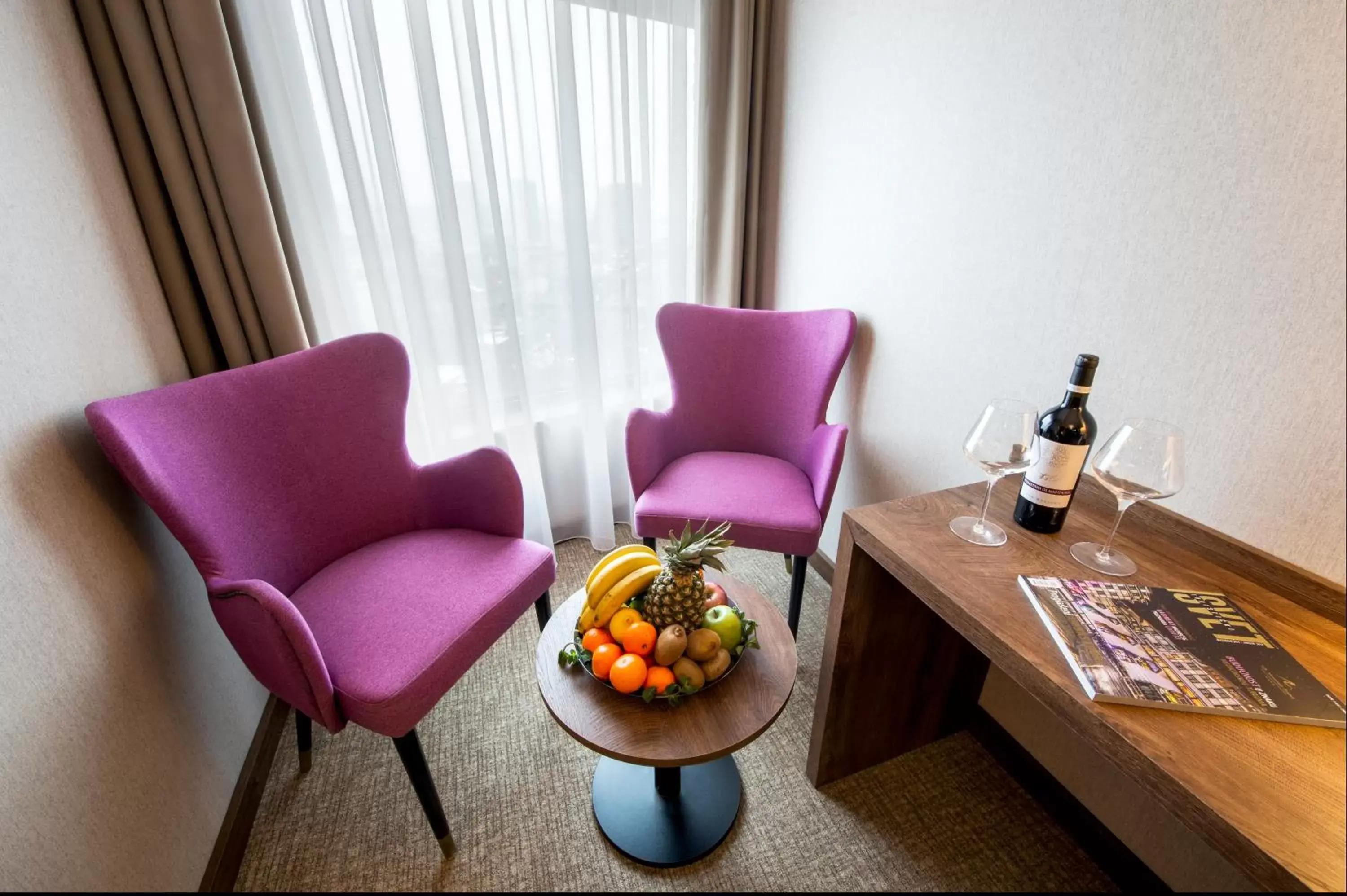 Seating Area in Amsterdam Hotel