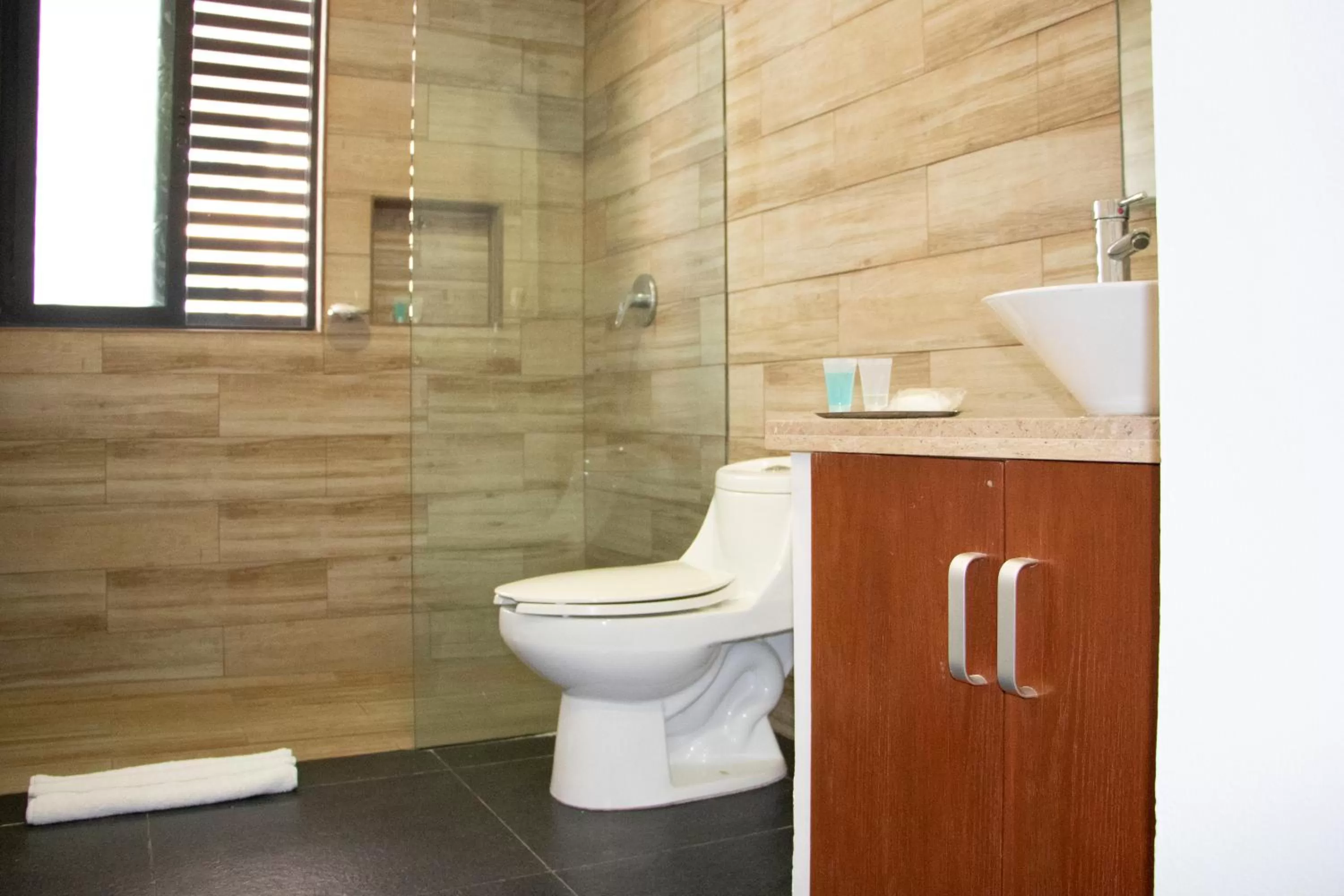 Bathroom in Sole Suites Apartments Playa del Carmen