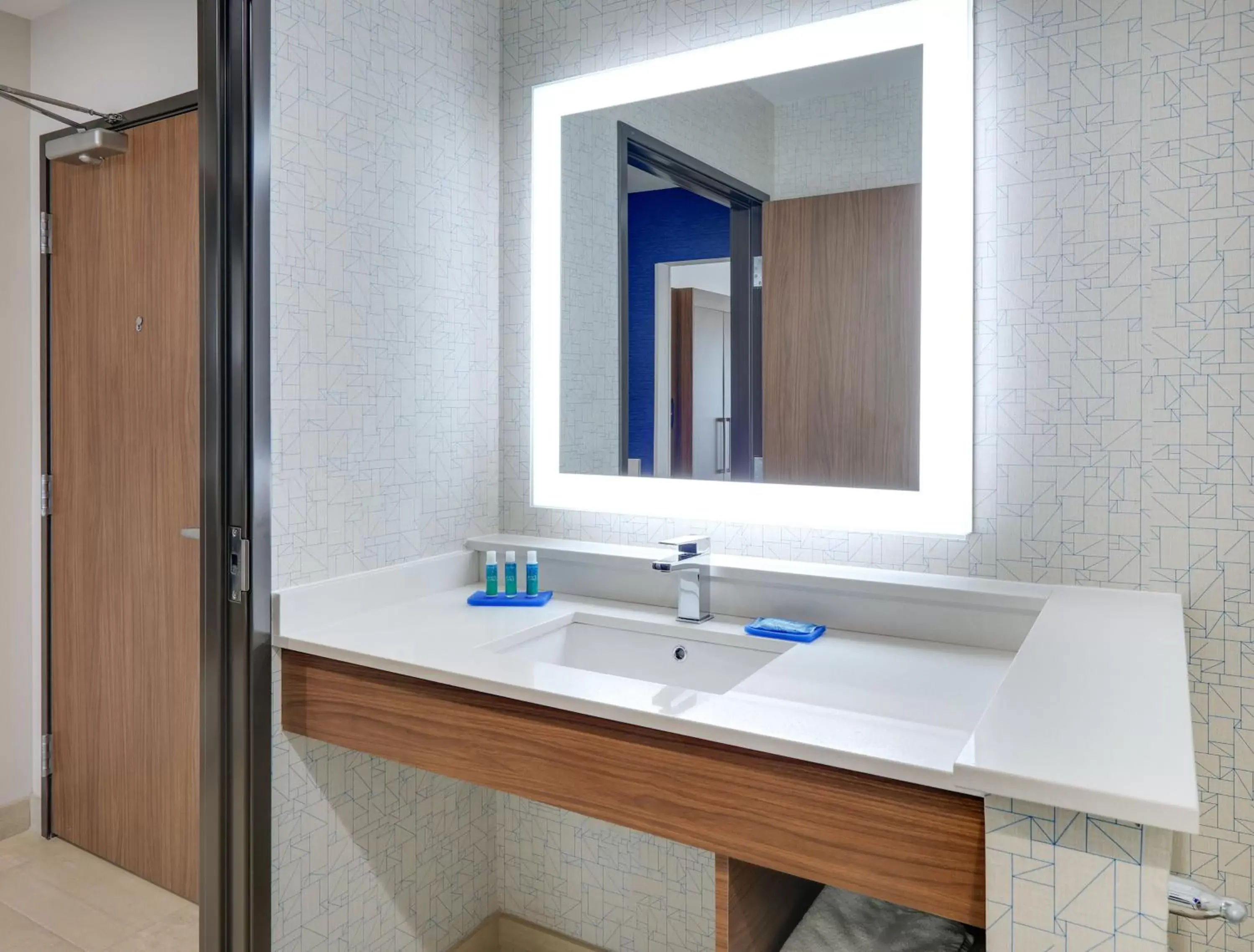 Bathroom in Holiday Inn Express & Suites - Dallas NW HWY - Love Field, an IHG Hotel