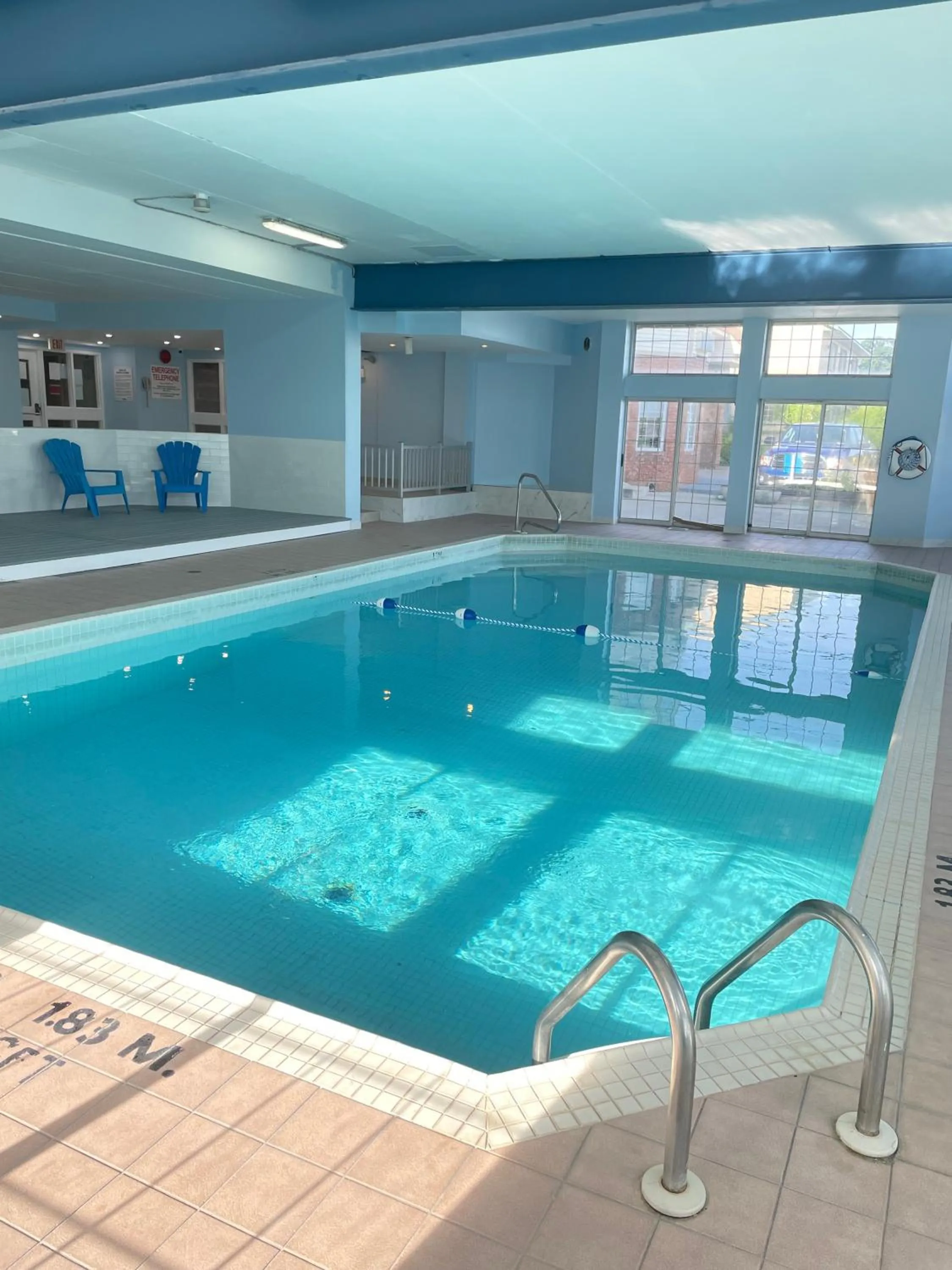 Swimming Pool in Travelodge by Wyndham Niagara Falls Lundys Lane