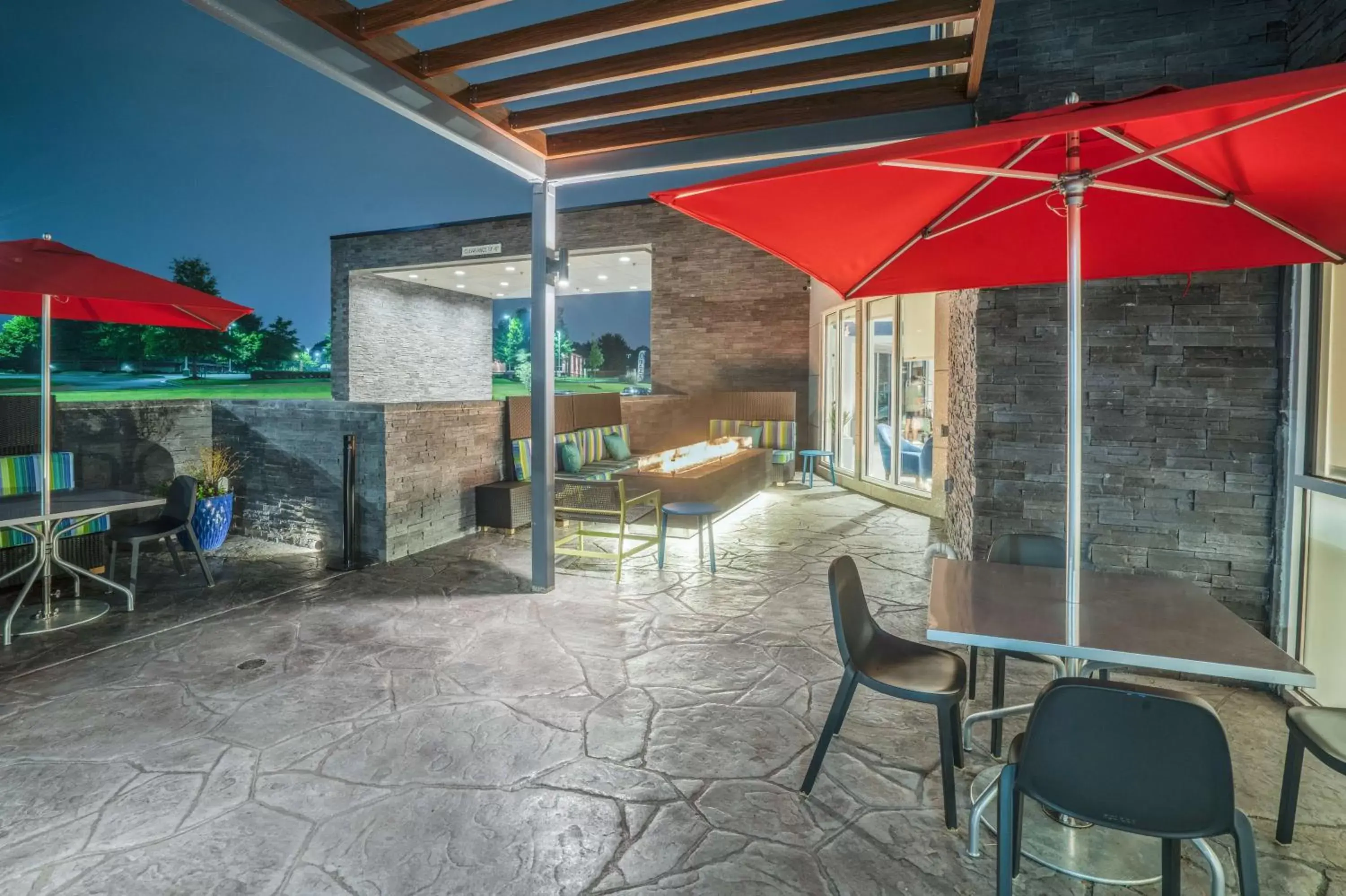 Patio, BBQ Facilities in Home2 Suites By Hilton North Little Rock, Ar