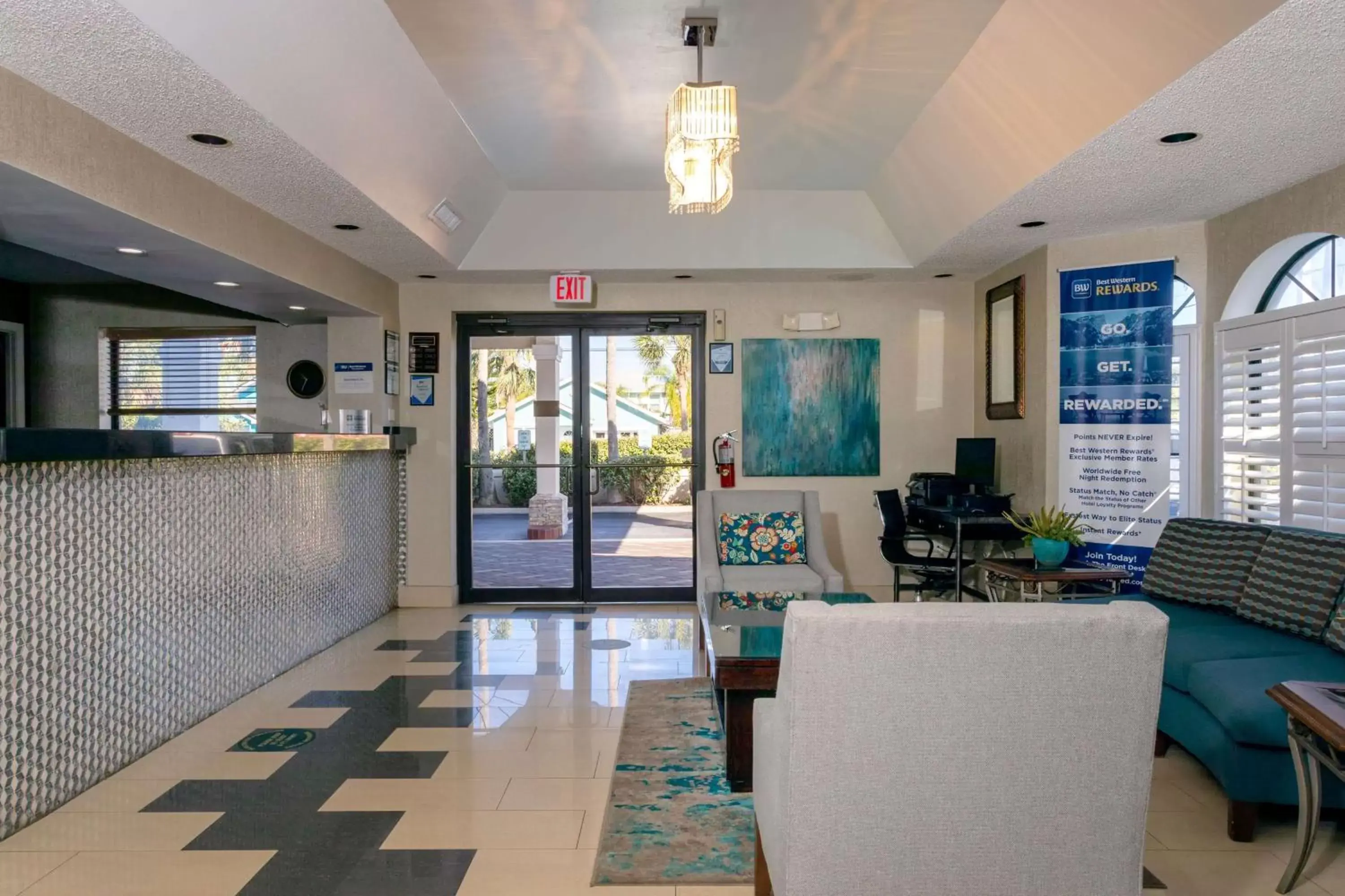 Lobby or reception, Lobby/Reception in Best Western St. Augustine Beach Inn