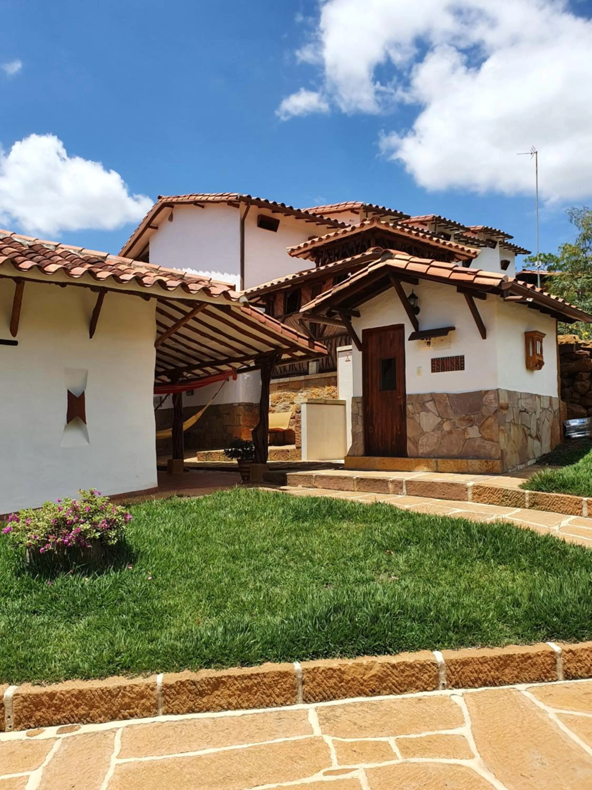 Property building in Hotel Campestre Ataraxia Barichara