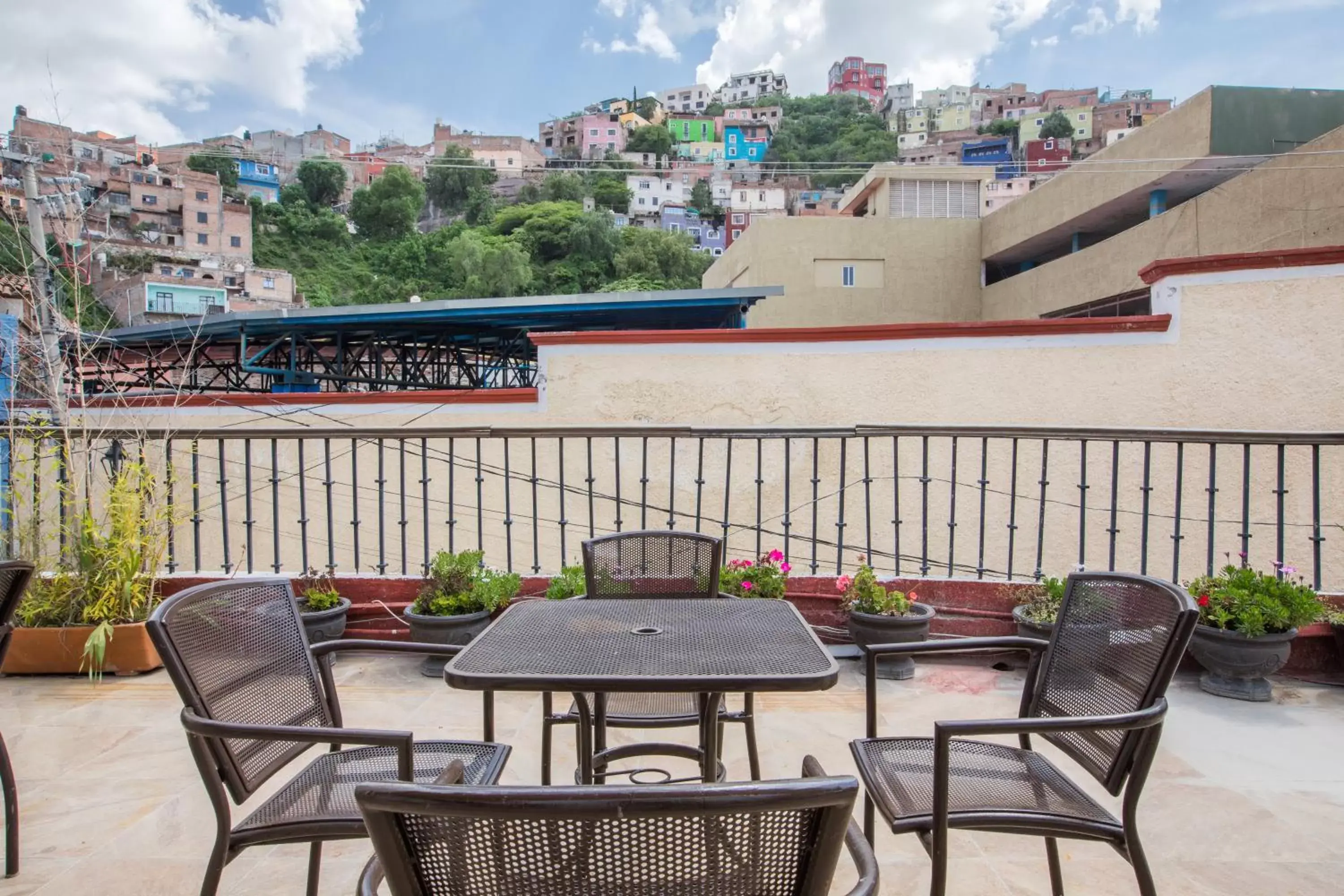 Balcony/Terrace in Hotel Casa Sangre de Cristo