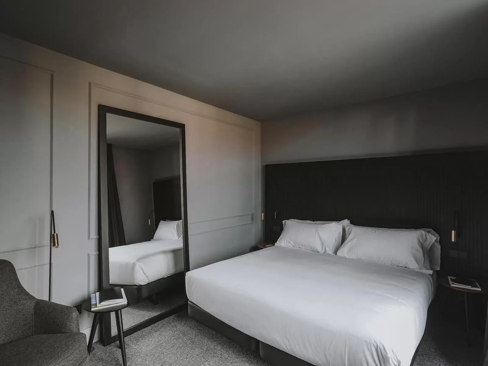Bed in El Môderne Hotel