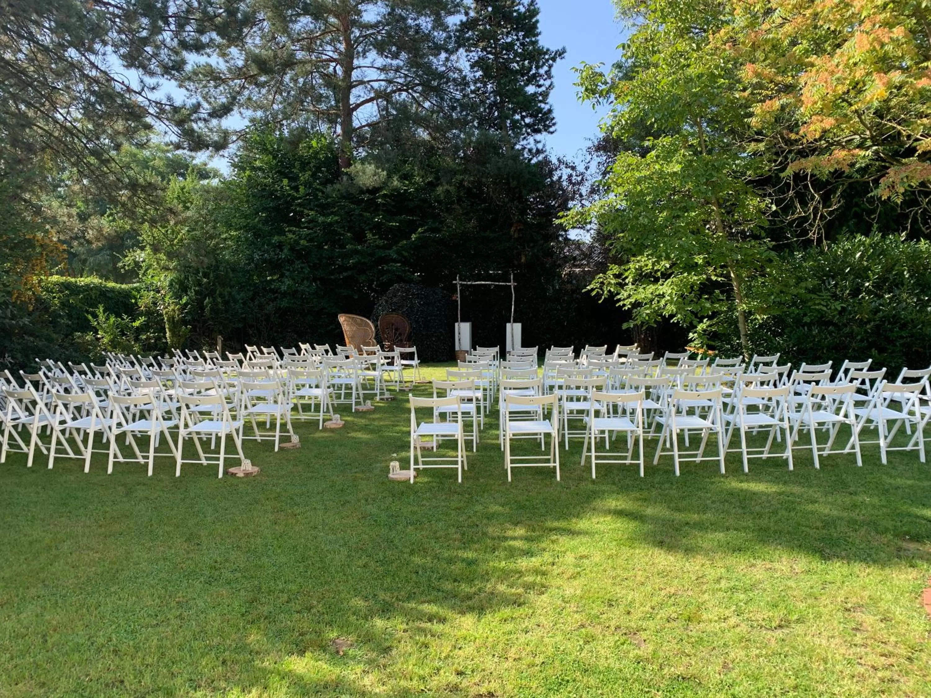 Garden in Park-Lodge Am Rohrbusch
