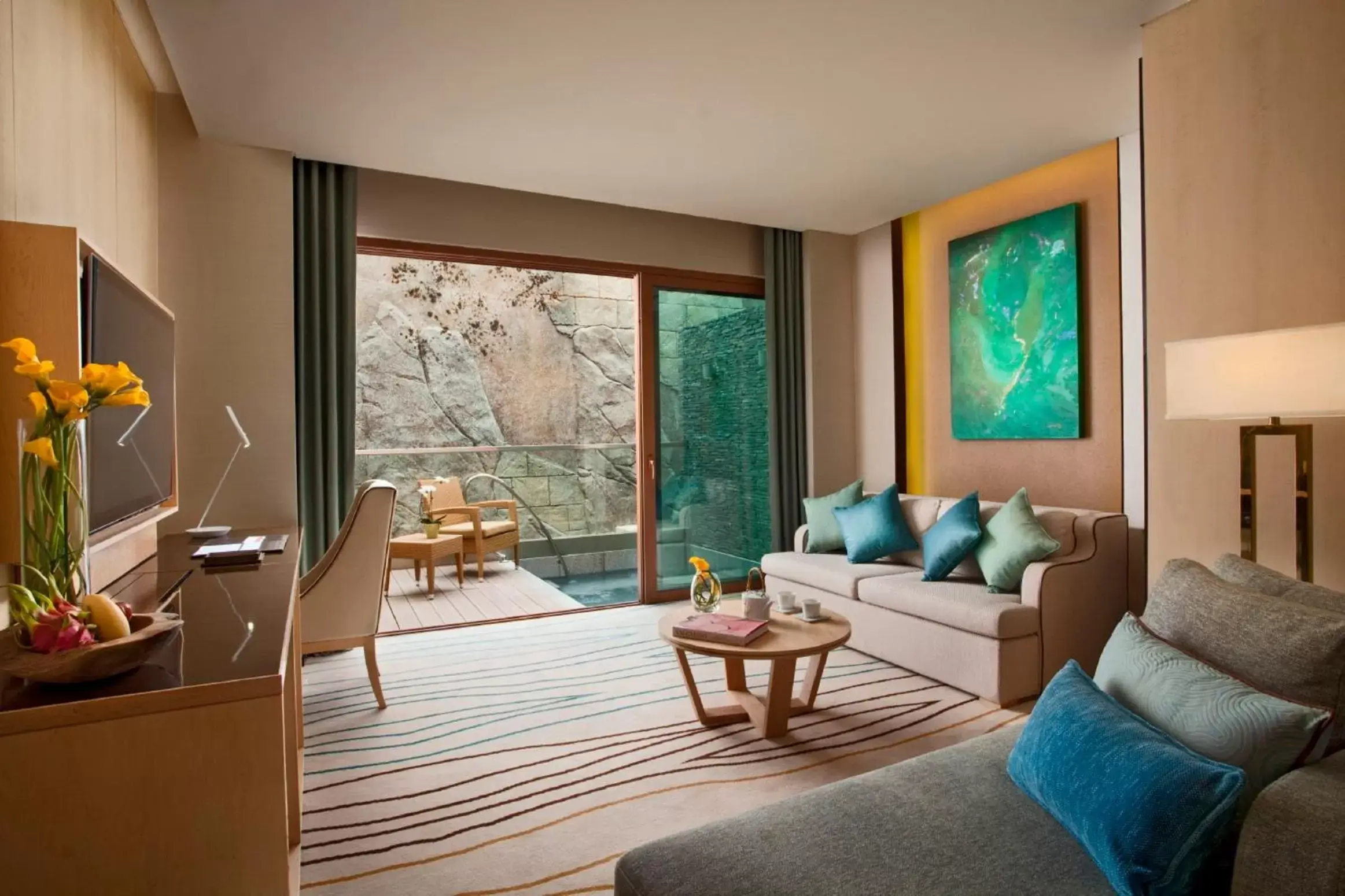 Living room, Seating Area in Resorts World Sentosa - Equarius Villas