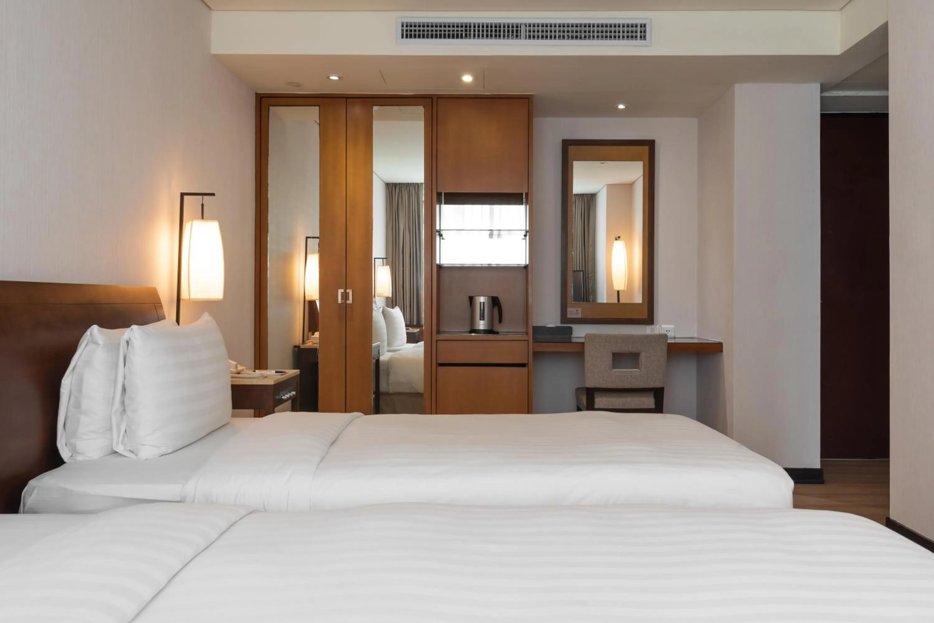 Bed in Beitou Sweet Me Hot Spring Resort