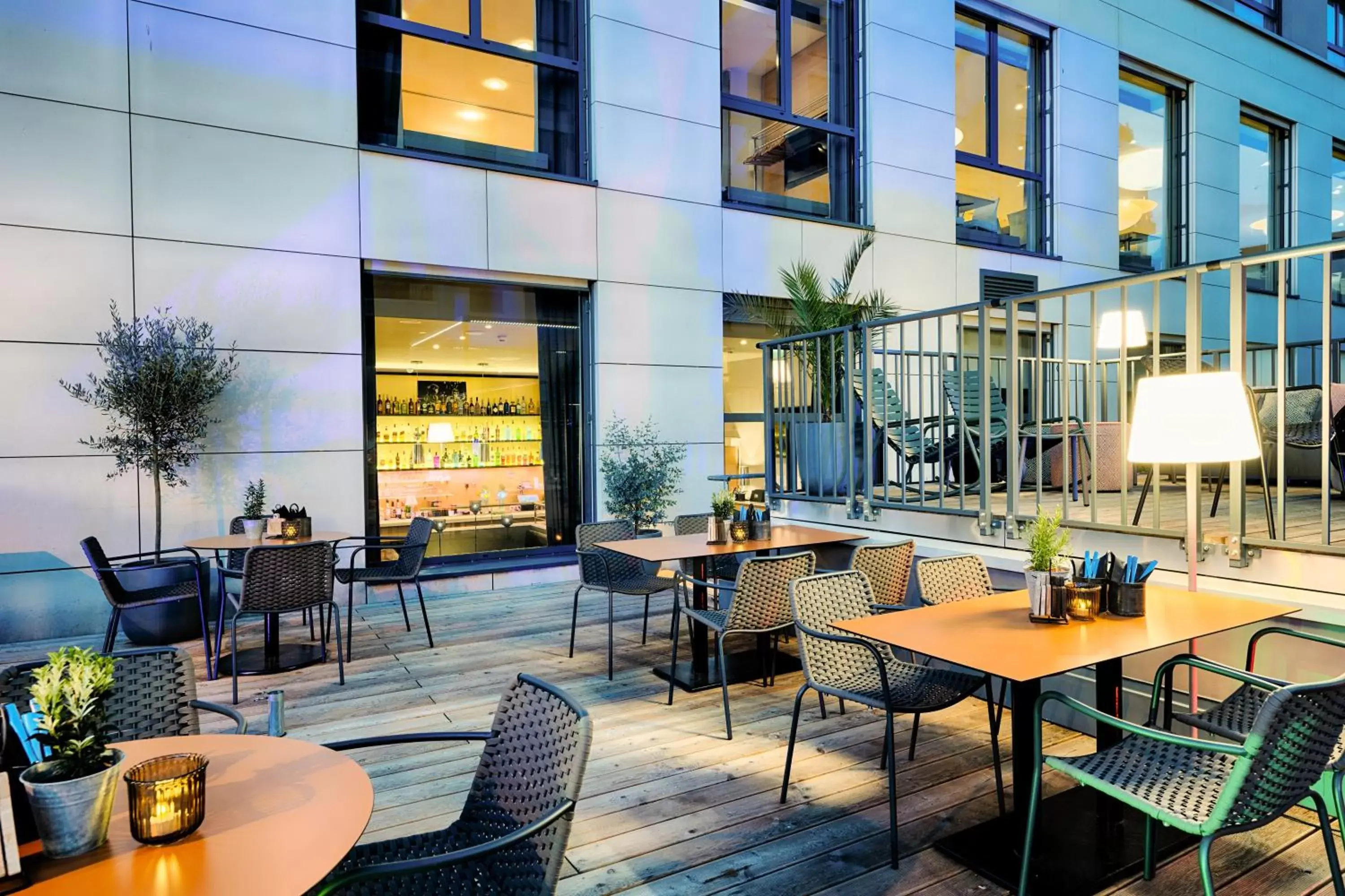 Patio, Restaurant/Places to Eat in Best Western Plus Welcome Hotel Frankfurt