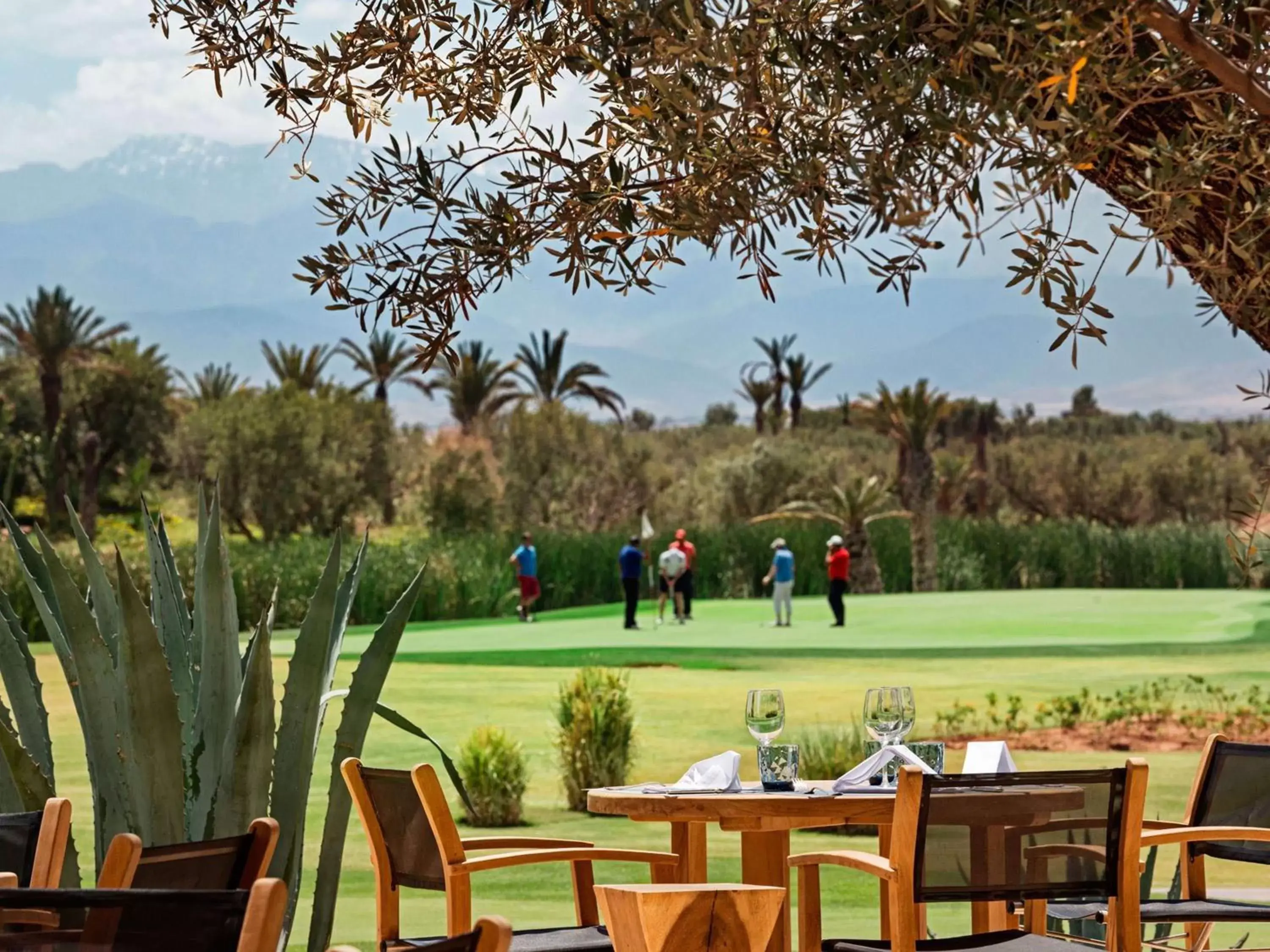 Restaurant/places to eat in Fairmont Royal Palm Marrakech