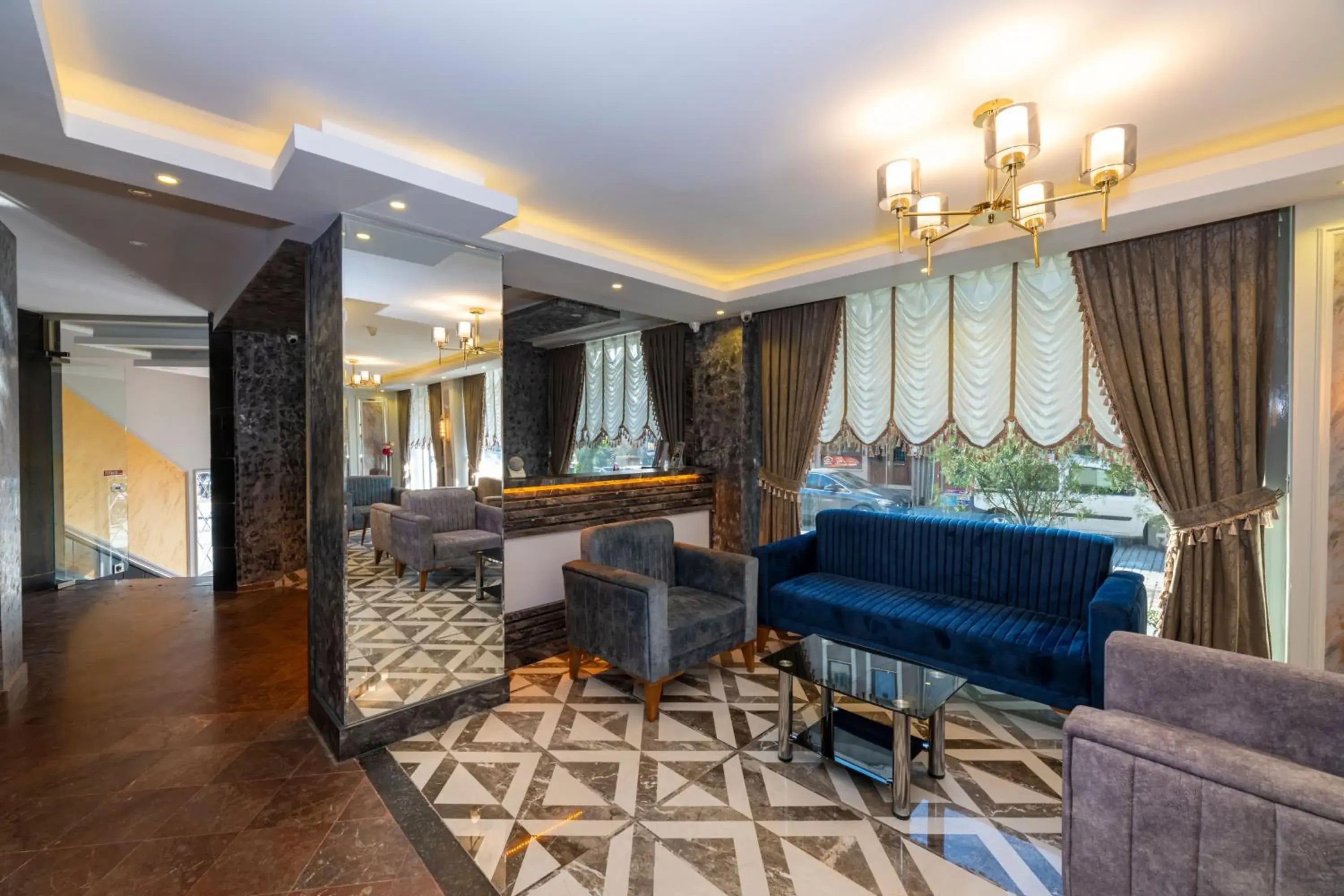 Lobby or reception in Hotel Yesilpark Lobby or reception in Hotel Yesilpark