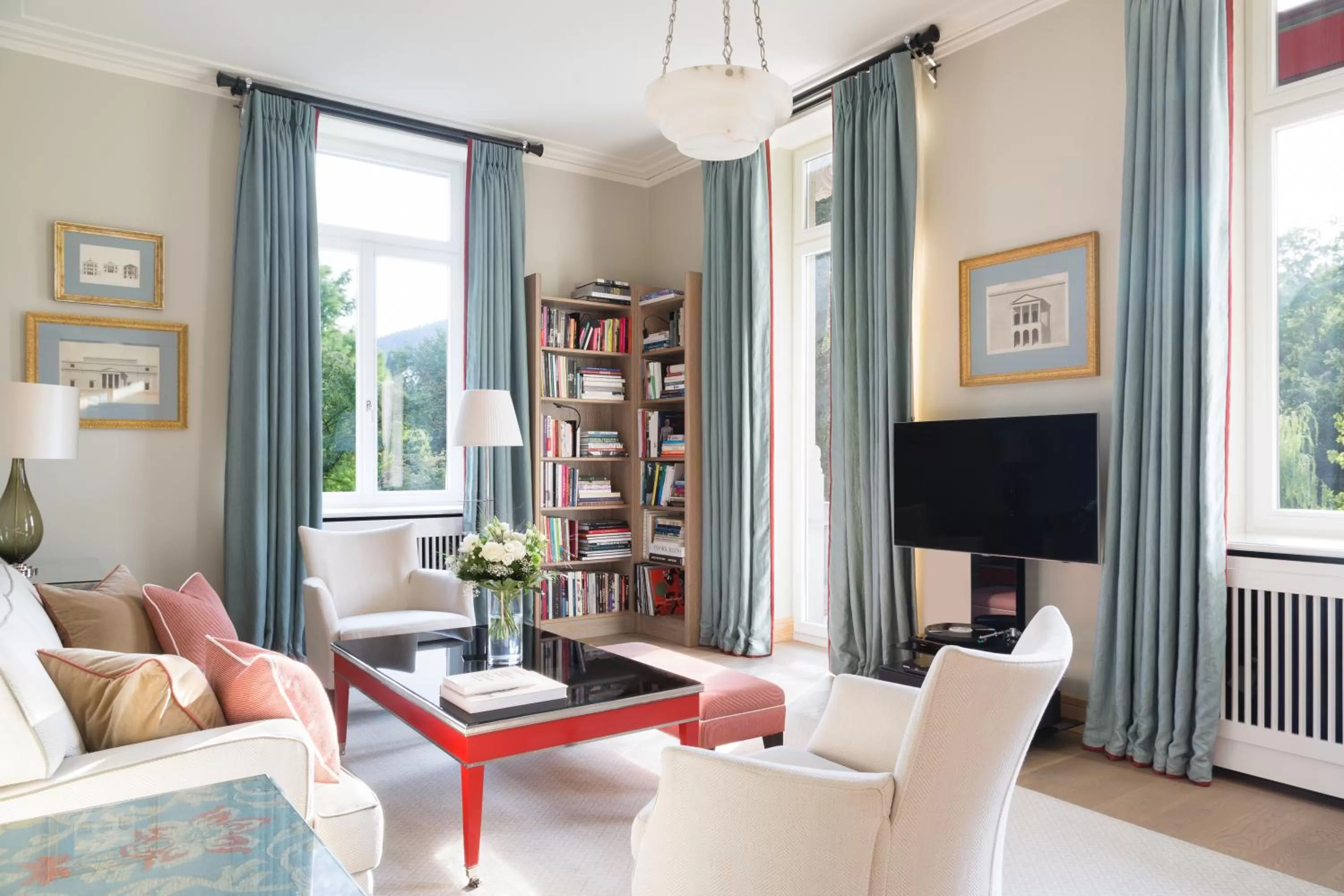 Living room in Brenners Park Hotel & Spa, Oetker Hotels