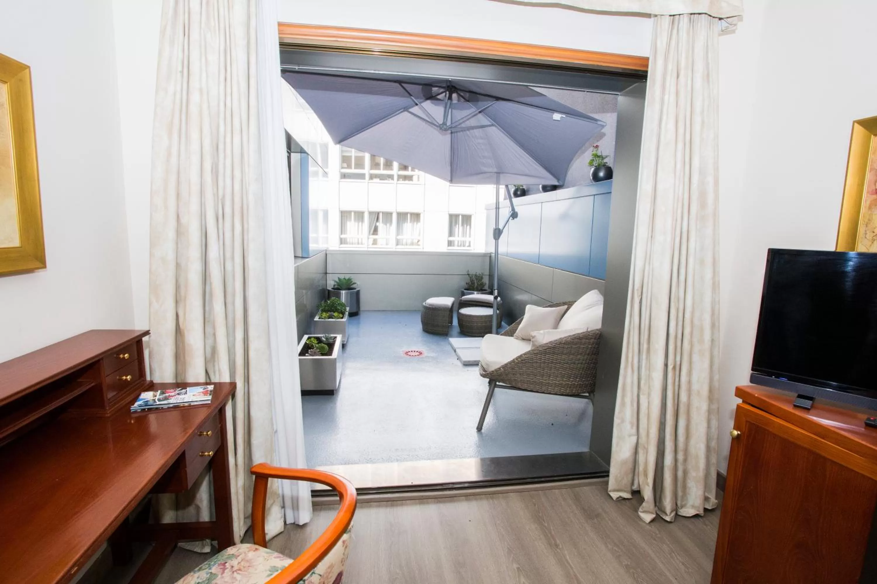 Balcony/Terrace in Galicia Palace