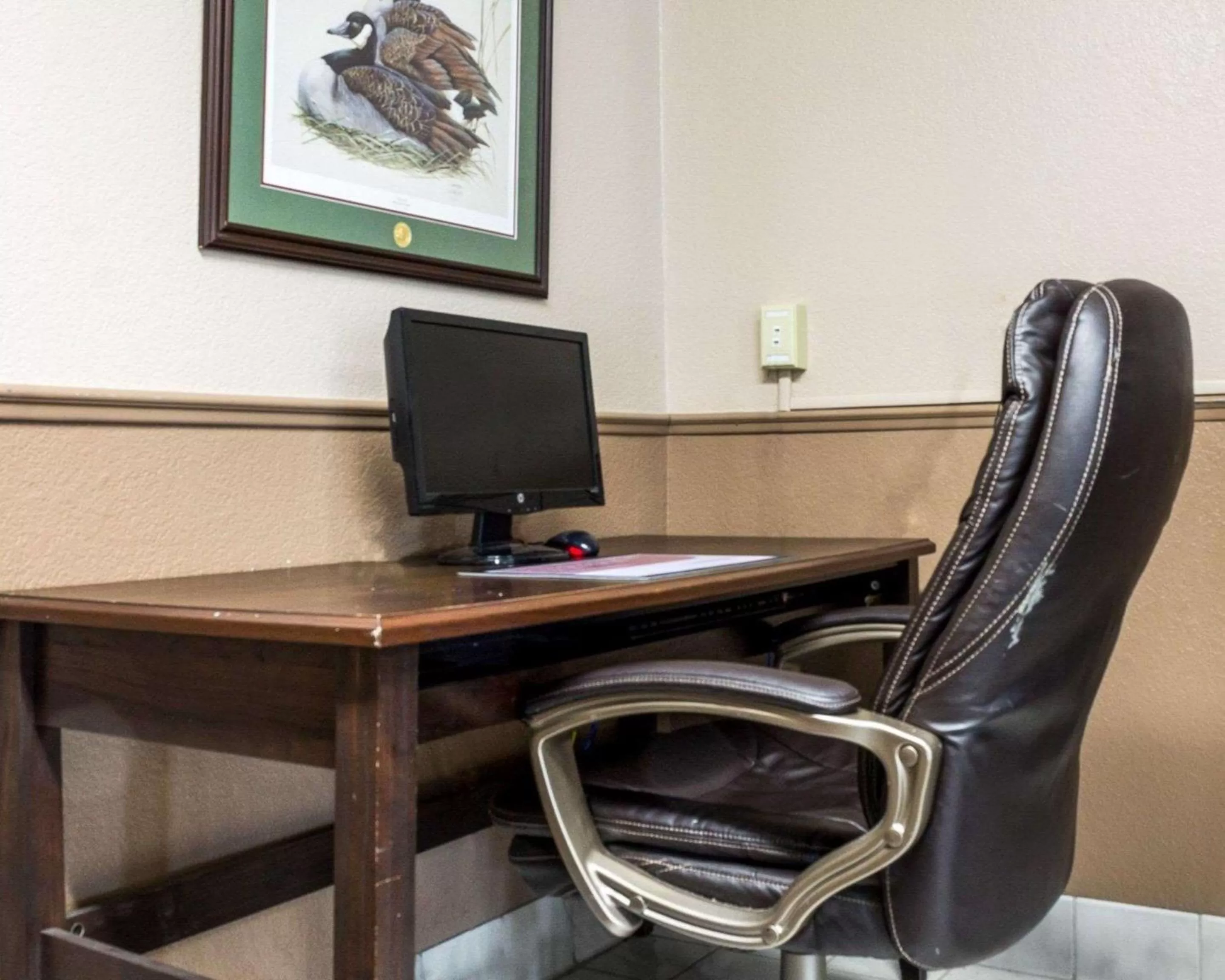 On site in Rodeway Inn