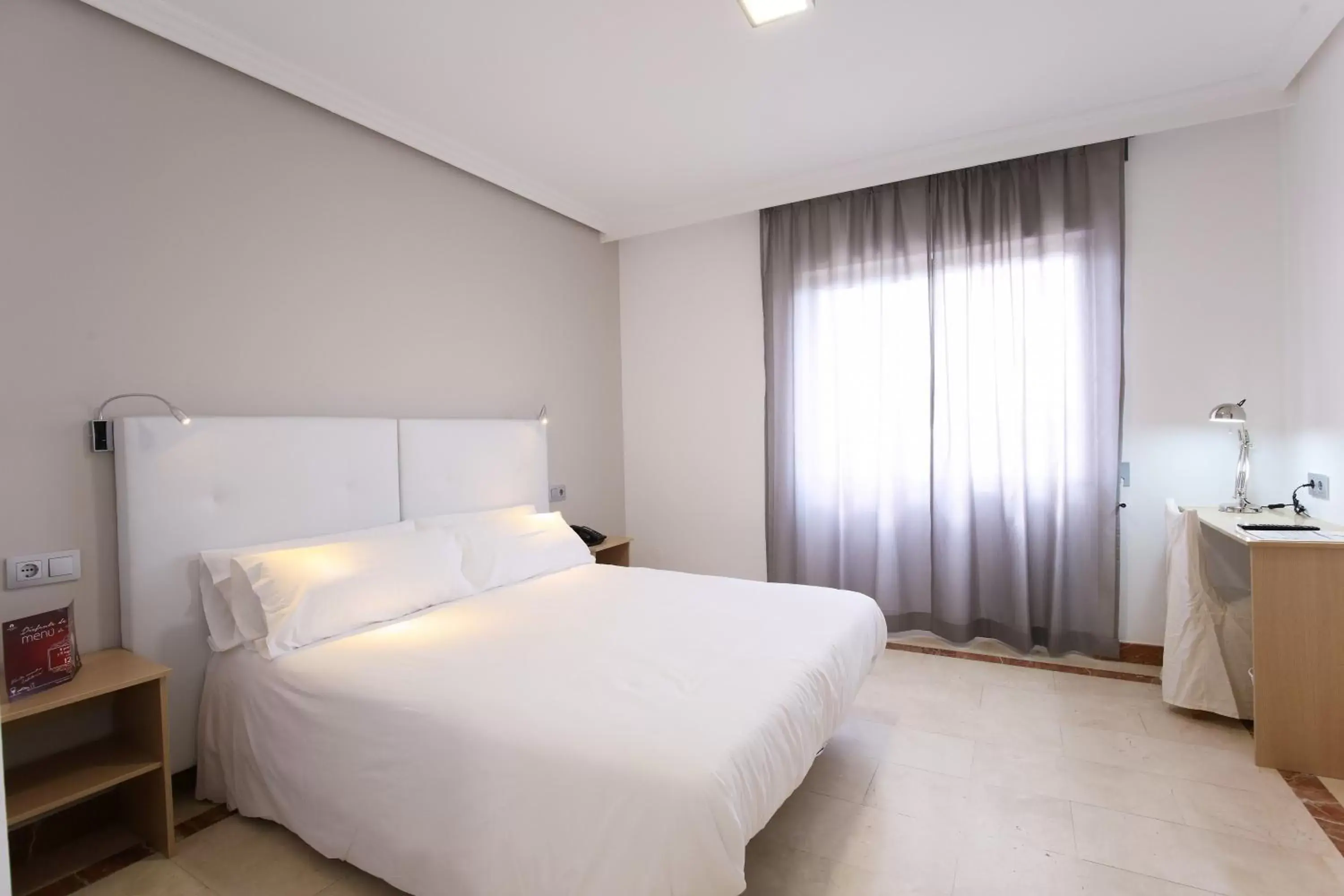 Bed in Hospedium Hotel Castilla