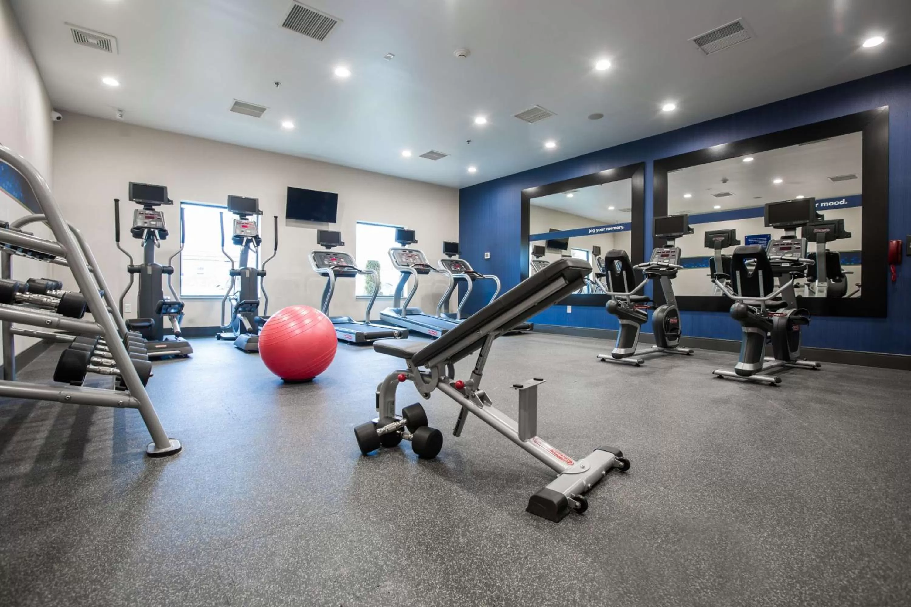 Fitness centre/facilities in Hampton Inn & Suites Toledo/Westgate