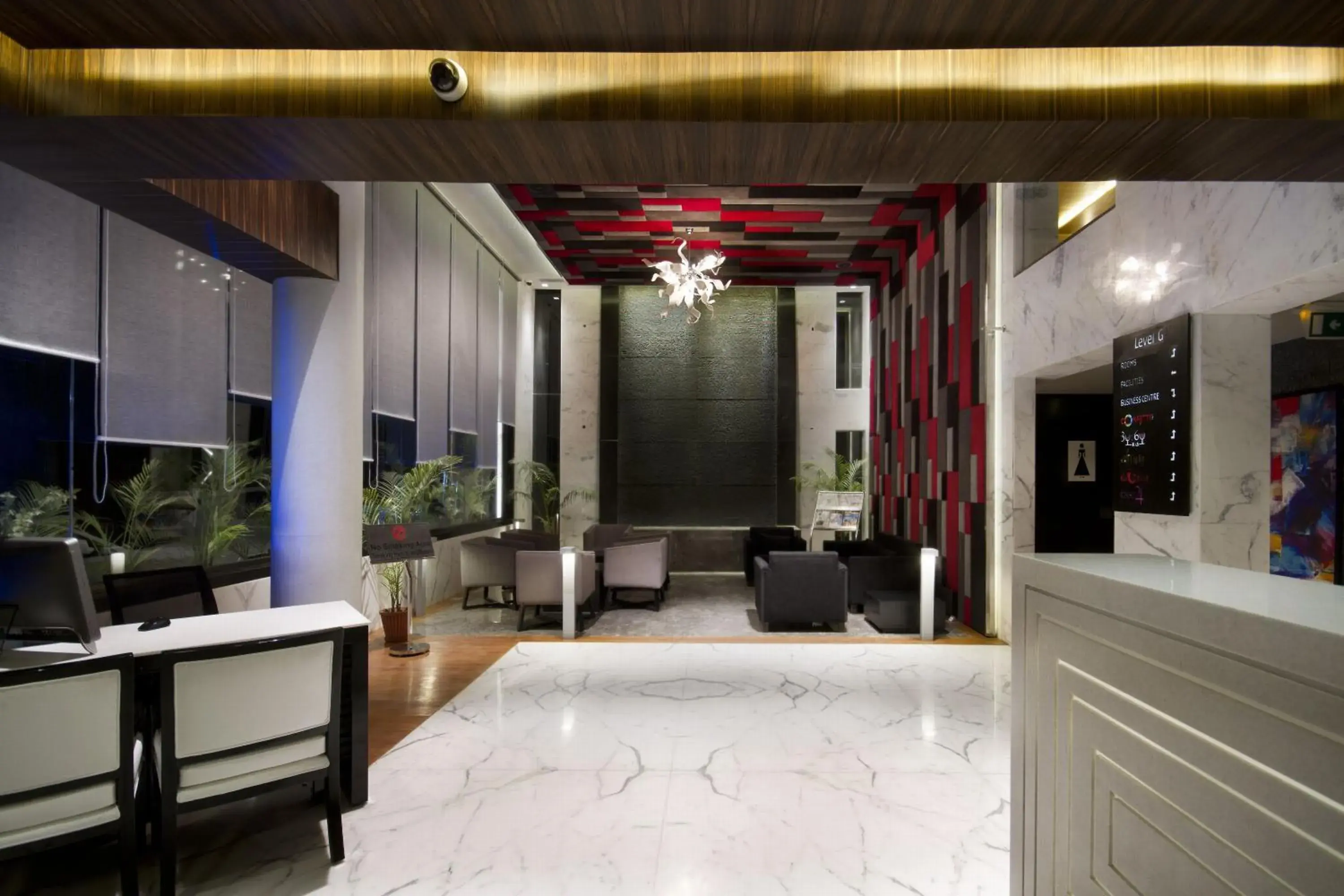 Lobby or reception in The Fern Residency - Chandigarh Lobby or reception in The Fern Residency - Chandigarh