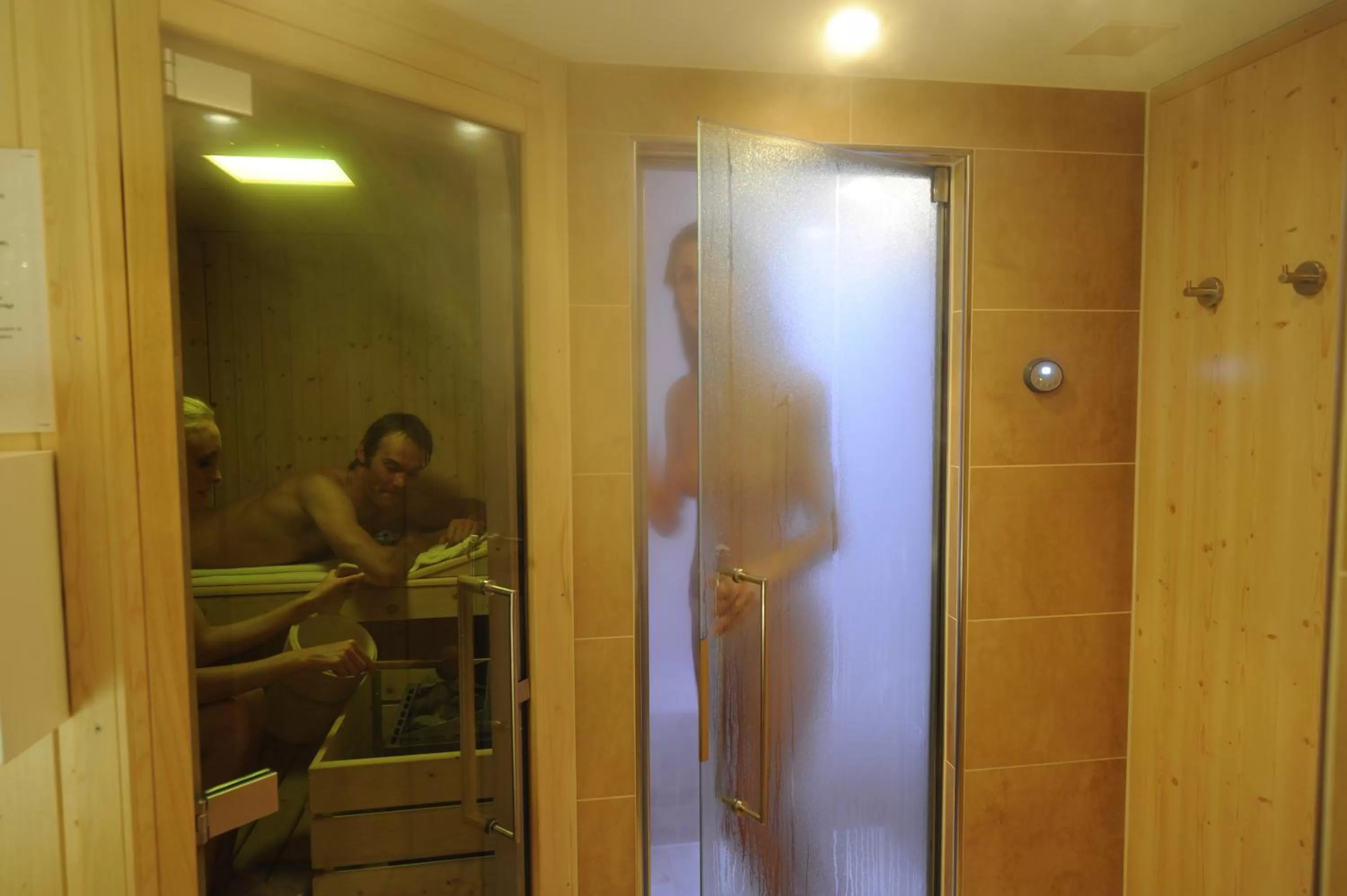 Sauna in Hotel Belmont