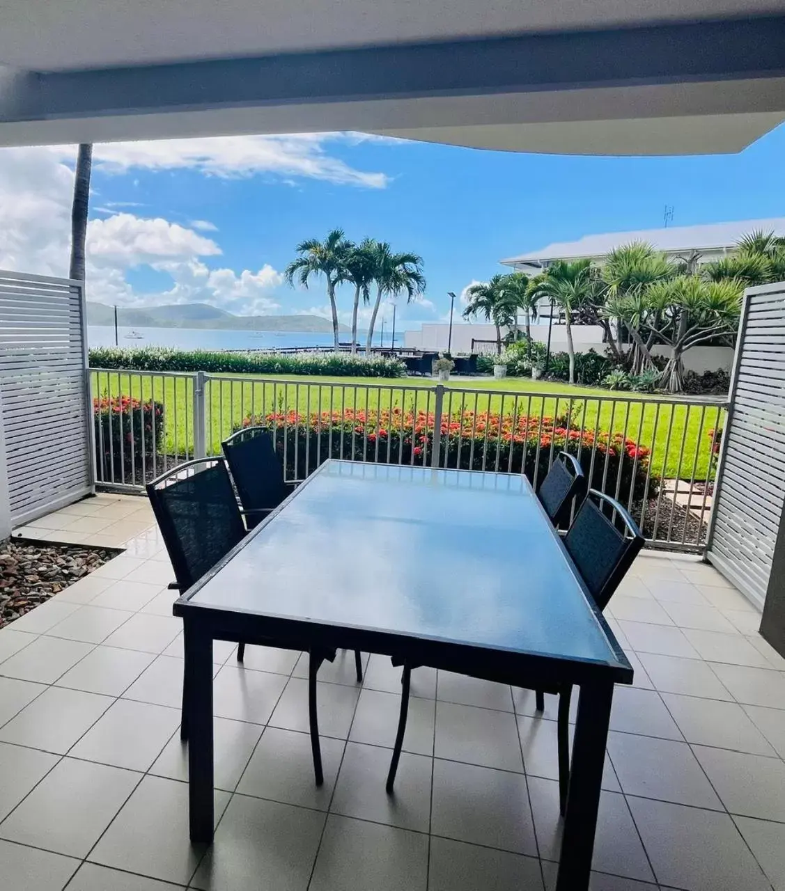 Patio, Table Tennis in at Marina Shores