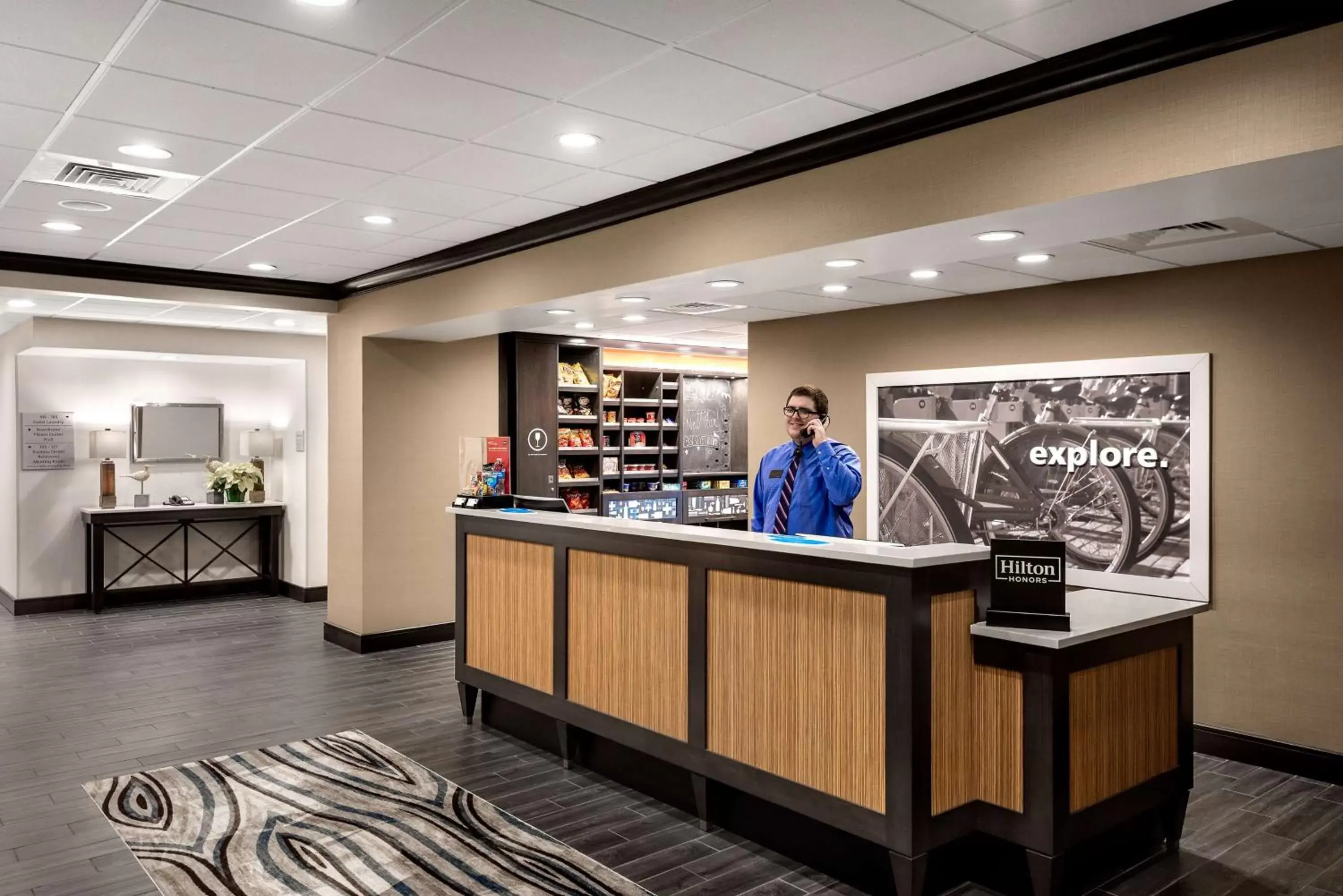 Lobby or reception in Hampton Inn & Suites West Melbourne-Palm Bay Road