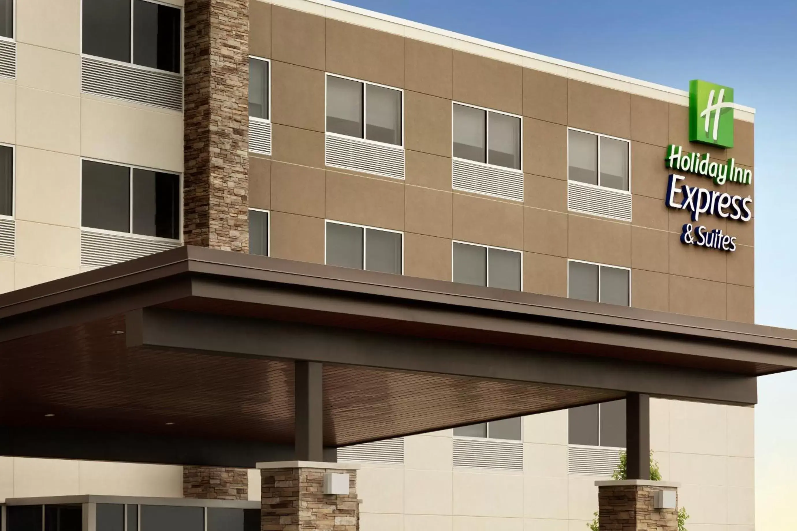 Property Building in Holiday Inn Express & Suites - Calgary Airport Trail NE, an IHG Hotel