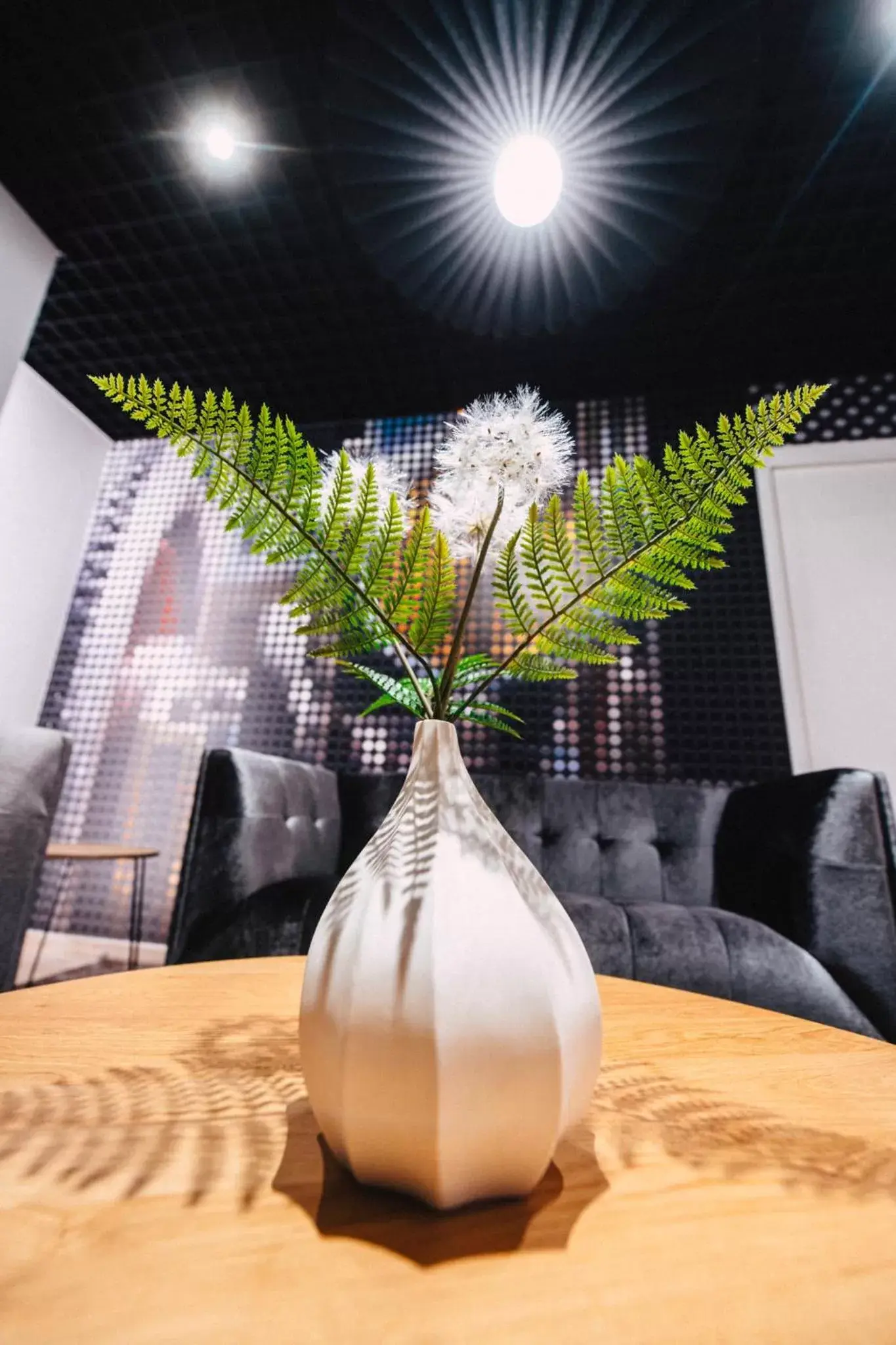 Decorative detail, Seating Area in ibis Haguenau Strasbourg Nord