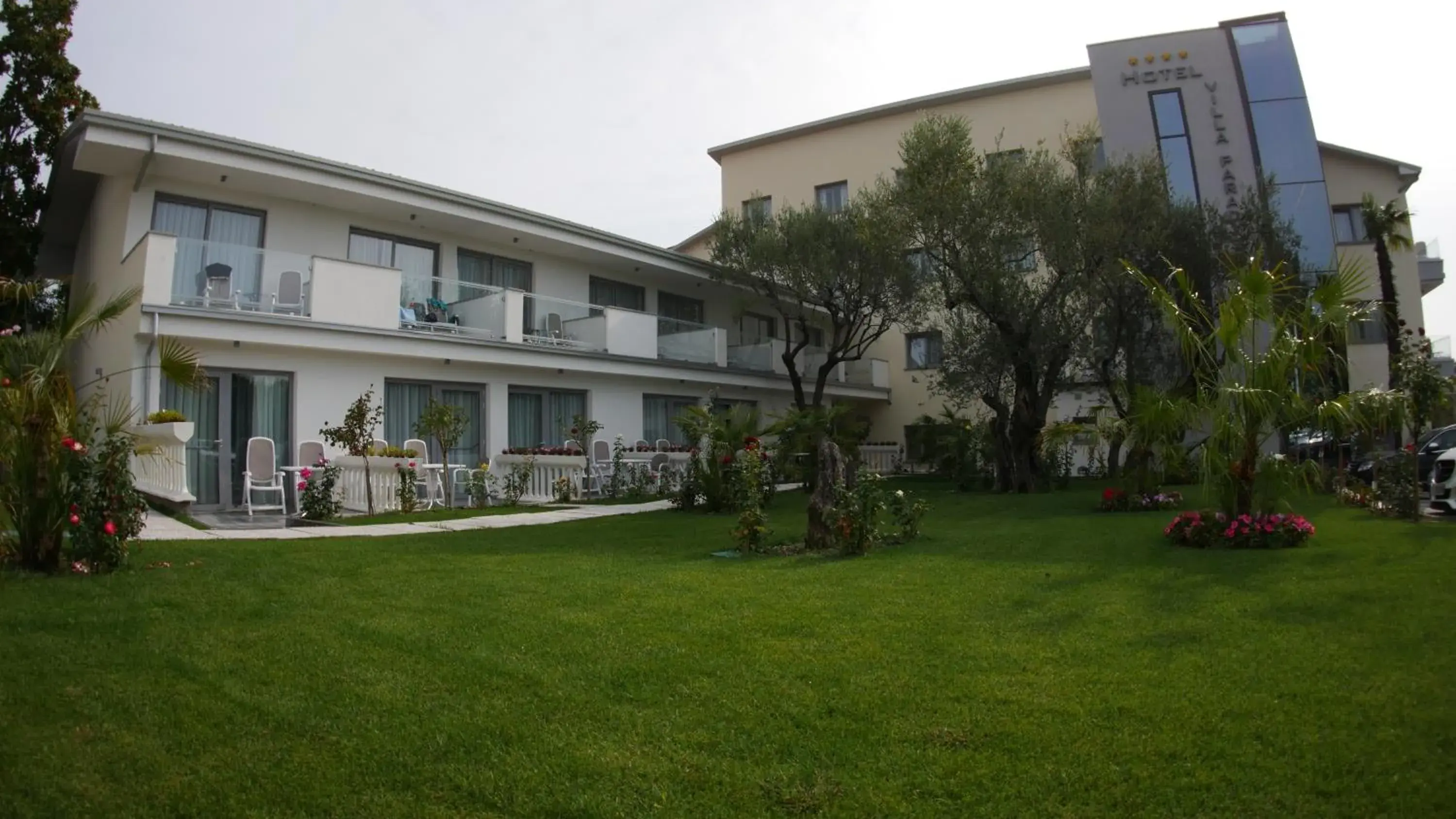 Garden, Property Building in Villa Paradiso Suite