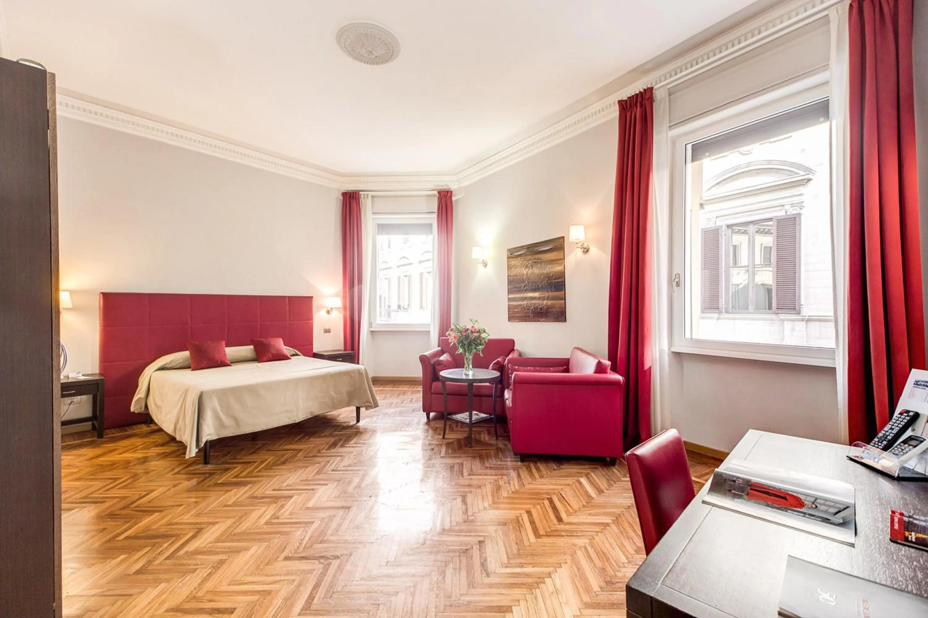 Bedroom, Bed in Target Inn Rooms