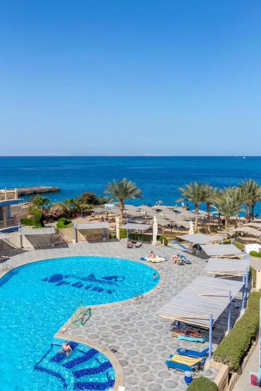 Pool View in King Tut Aqua Park Beach Resort