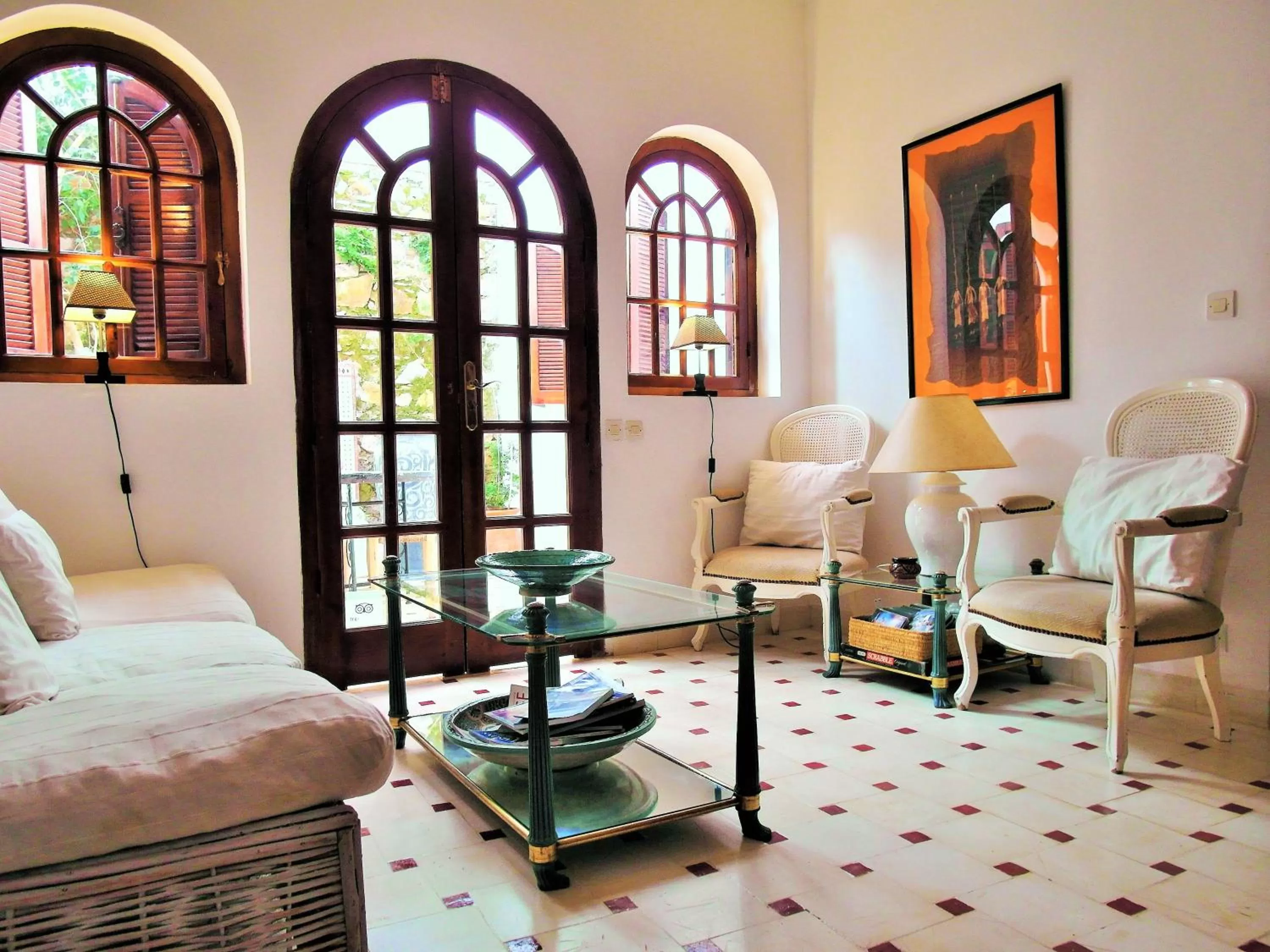 Communal lounge/ TV room in Christina's House