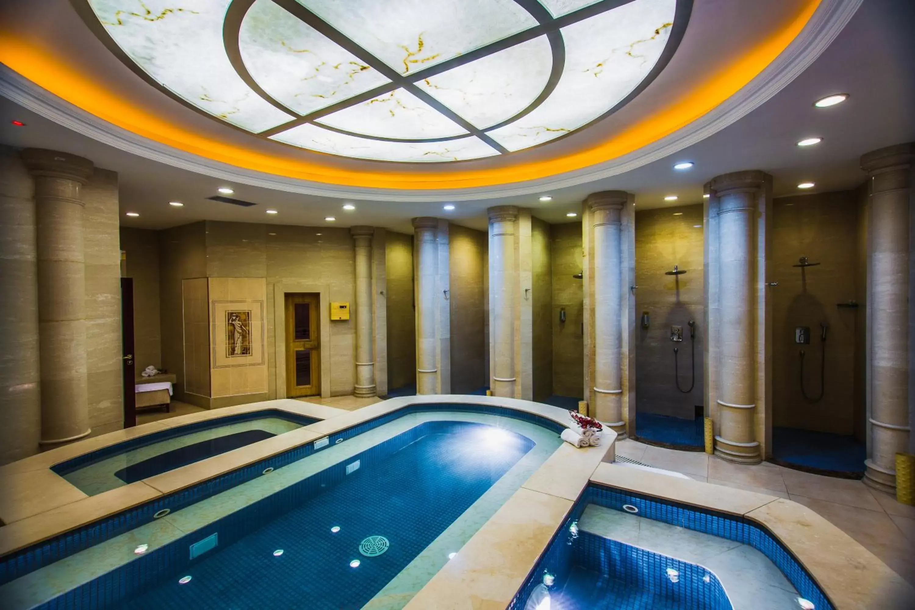 Sauna, Swimming Pool in Beijing Palace Soluxe Hotel Astana