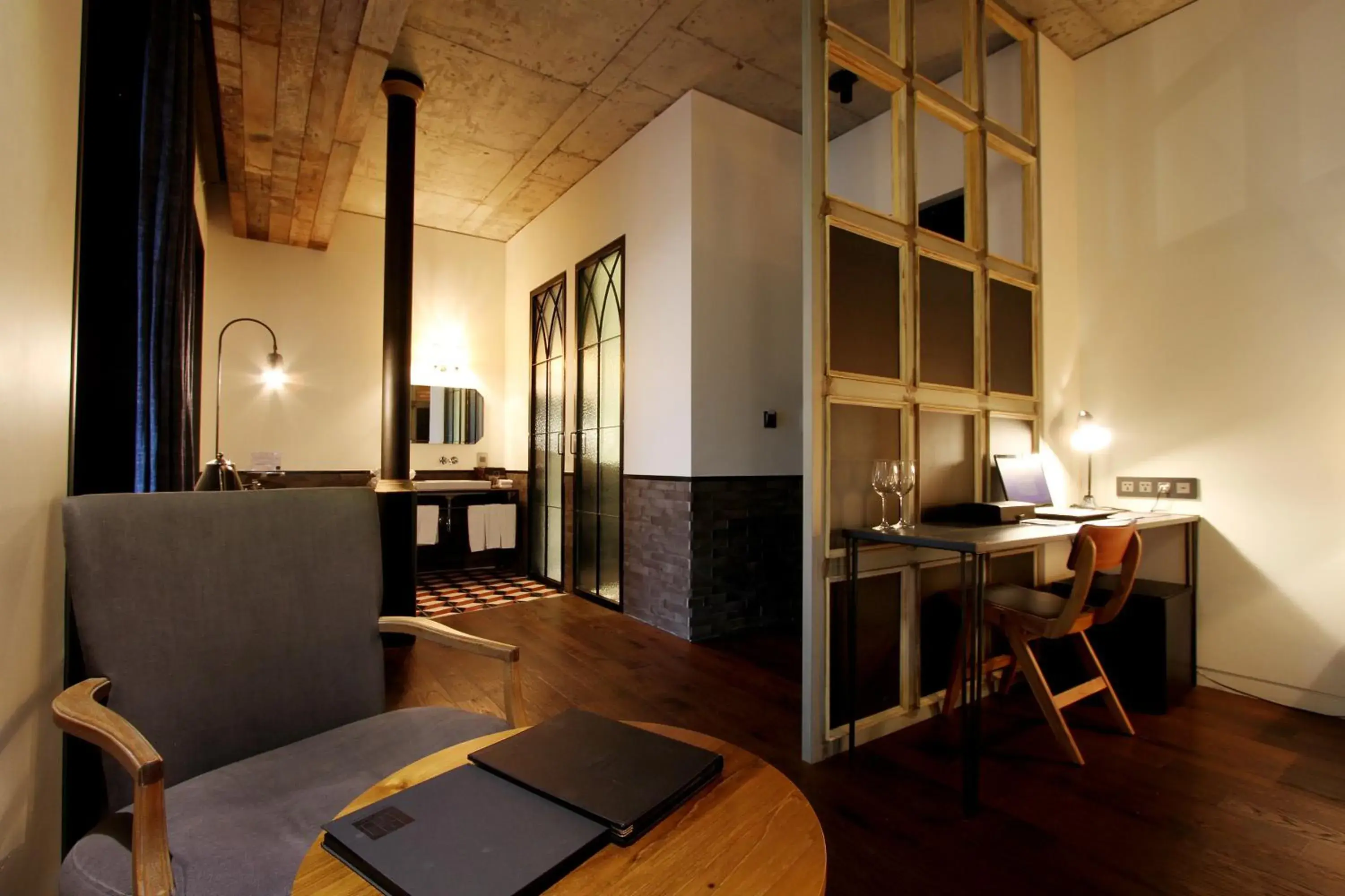 Decorative detail, Seating Area in Hotel Loft